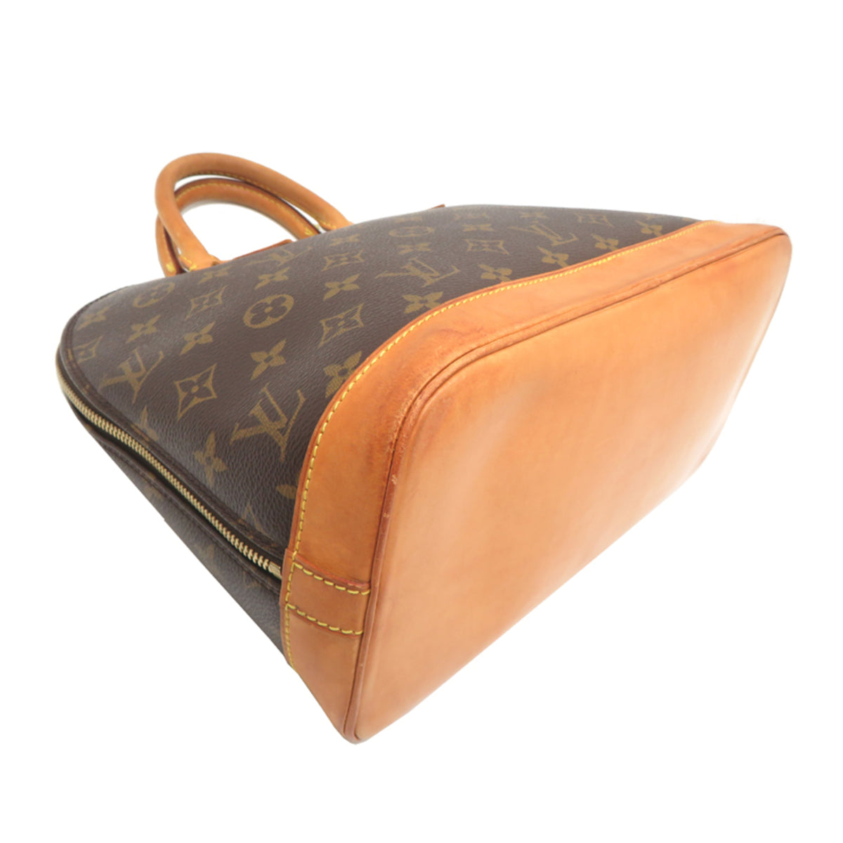Louis Vuitton Brown Monogram Handbag (Pre-Owned)