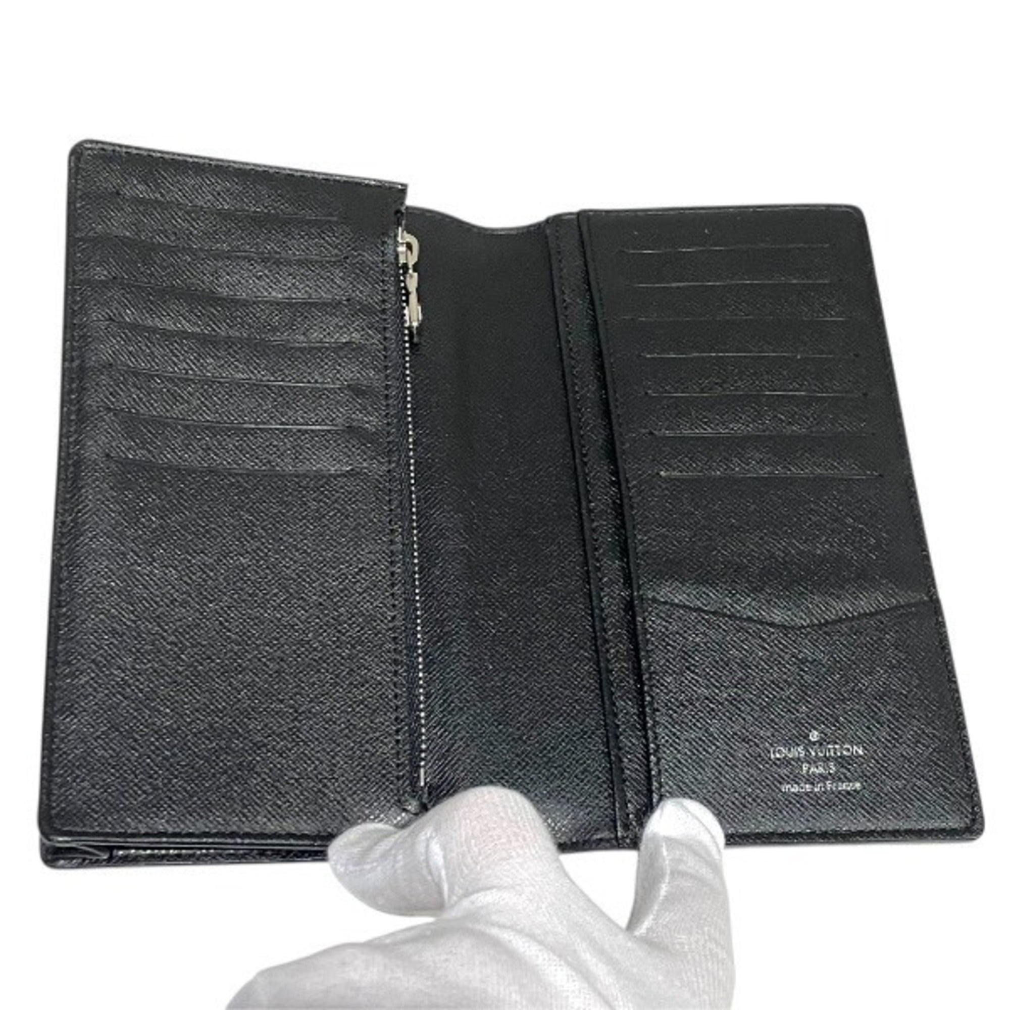 Louis Vuitton Black Long Wallet (Bi-Fold) (Pre-Owned)