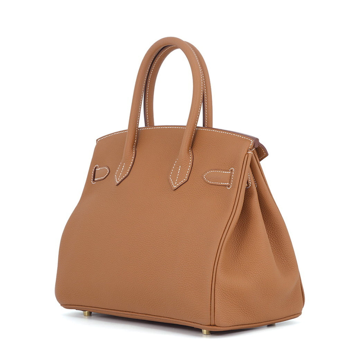 Hermes Birkin Gold Togo Leather Handbag (Pre-Owned)