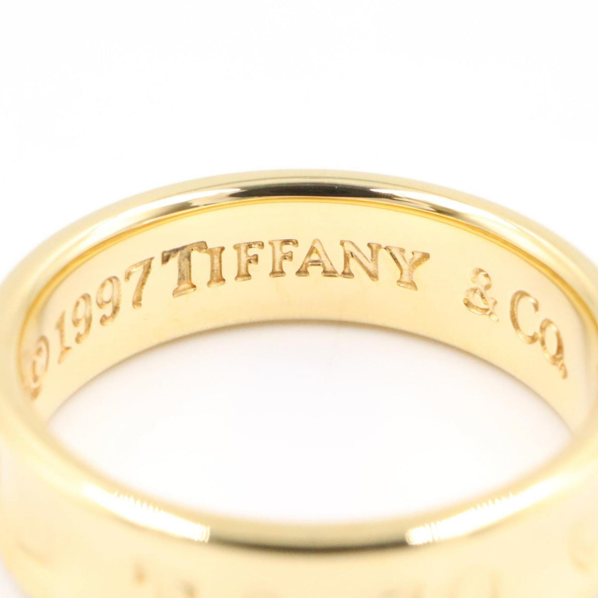 Tiffany 1837 Yellow Gold (18K) Band Ring (Pre-Owned)