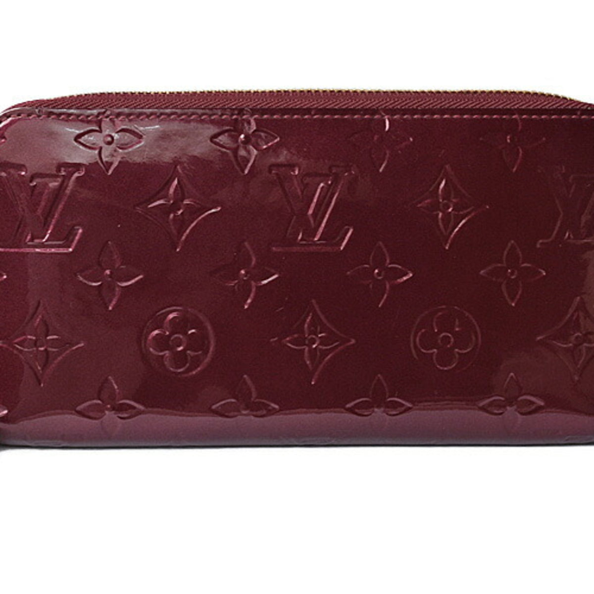 Louis Vuitton Vernis Rouge Fauviste Vernis Long Wallet (Bi-Fold) (Pre-Owned)