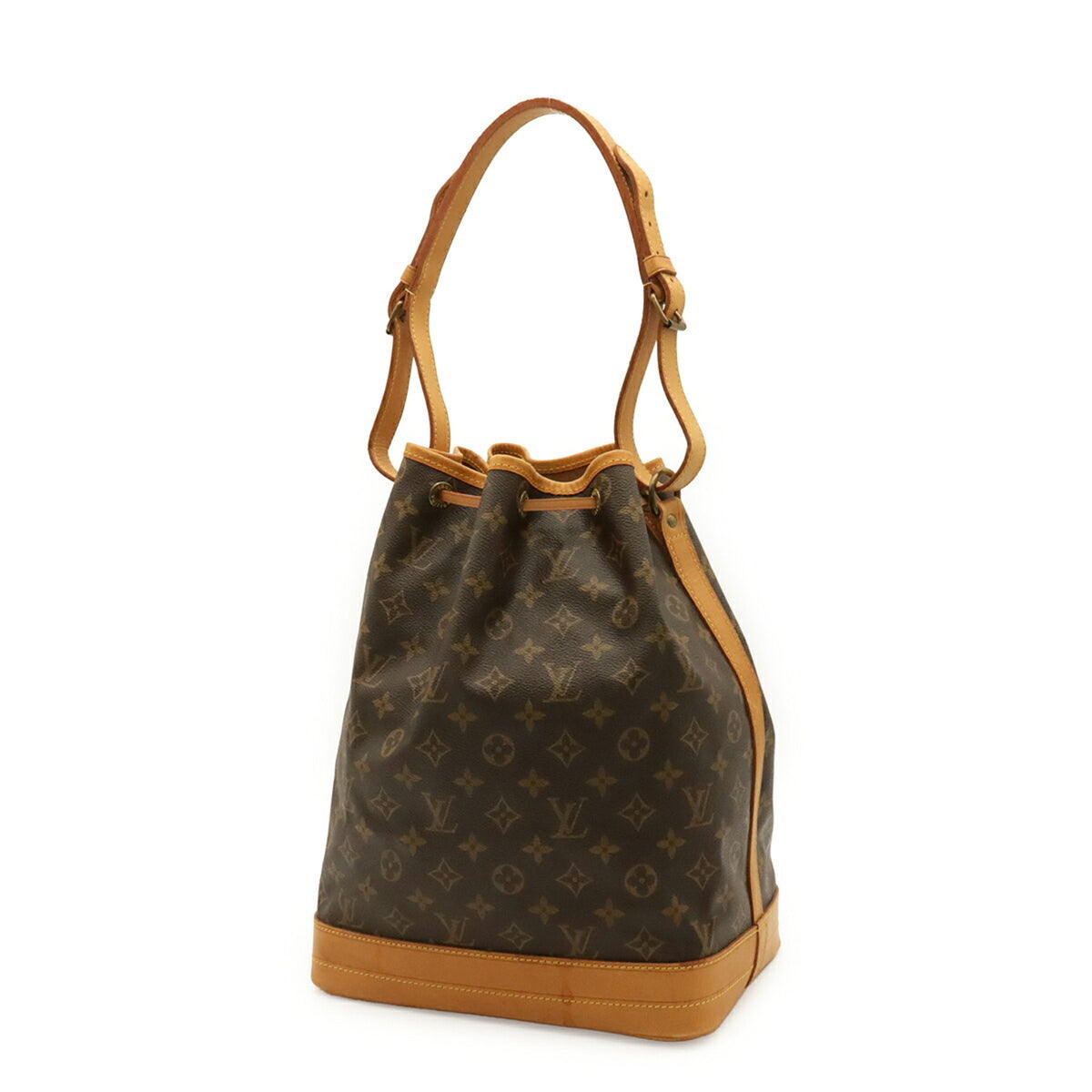 Louis Vuitton Brown Monogram Canvas Pvc Coated Canvas Shoulder Bag (Pre-Owned)