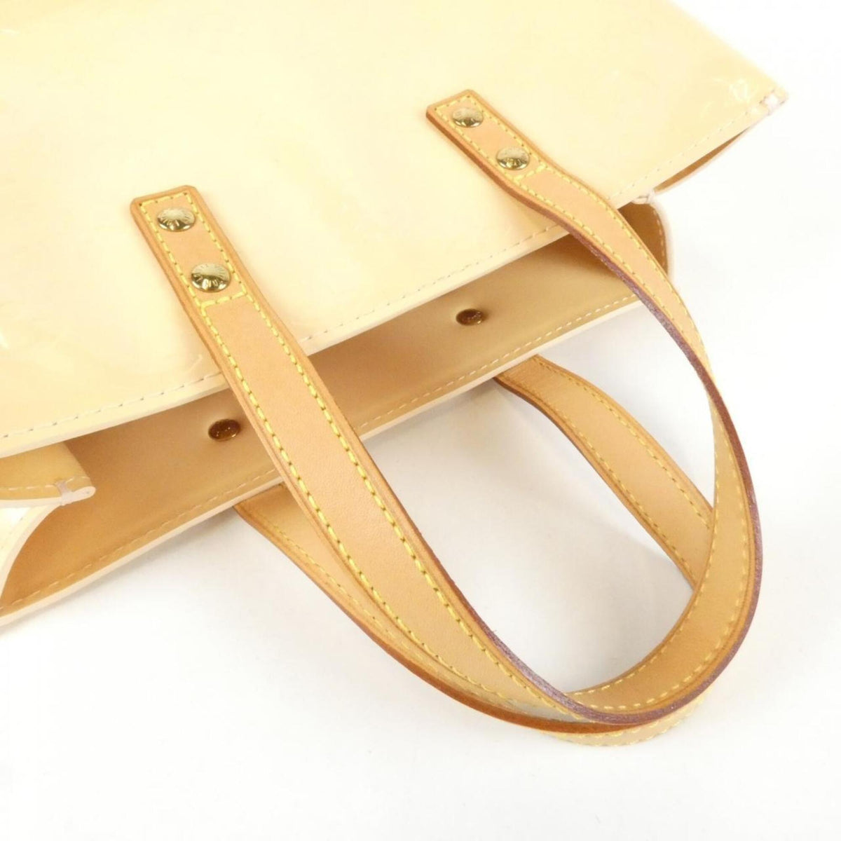 Louis Vuitton Beige Brown Marshmallow Pink Handbag (Pre-Owned)
