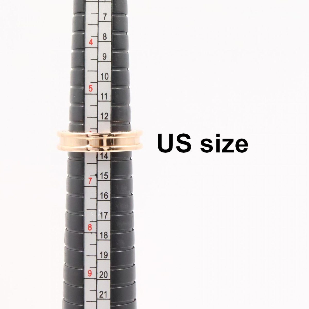 Bvlgari Gold Pink Gold (18K) Band Ring (Pre-Owned)