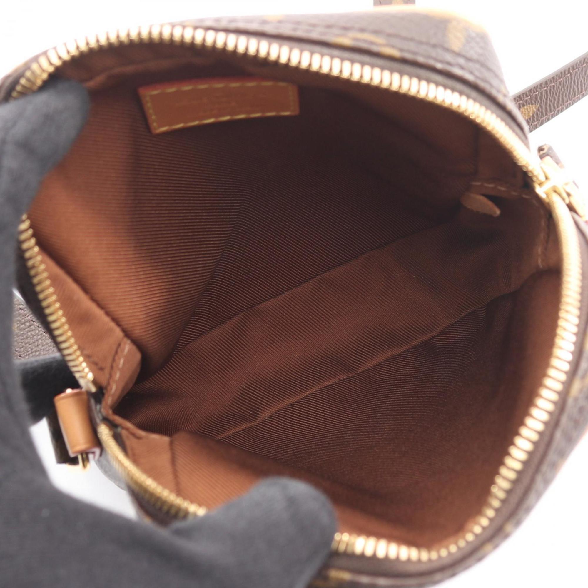 Louis Vuitton Brown Monogram Multi-Color Coated Canvas Leather Handbag Shoulder Bag (Pre-Owned)