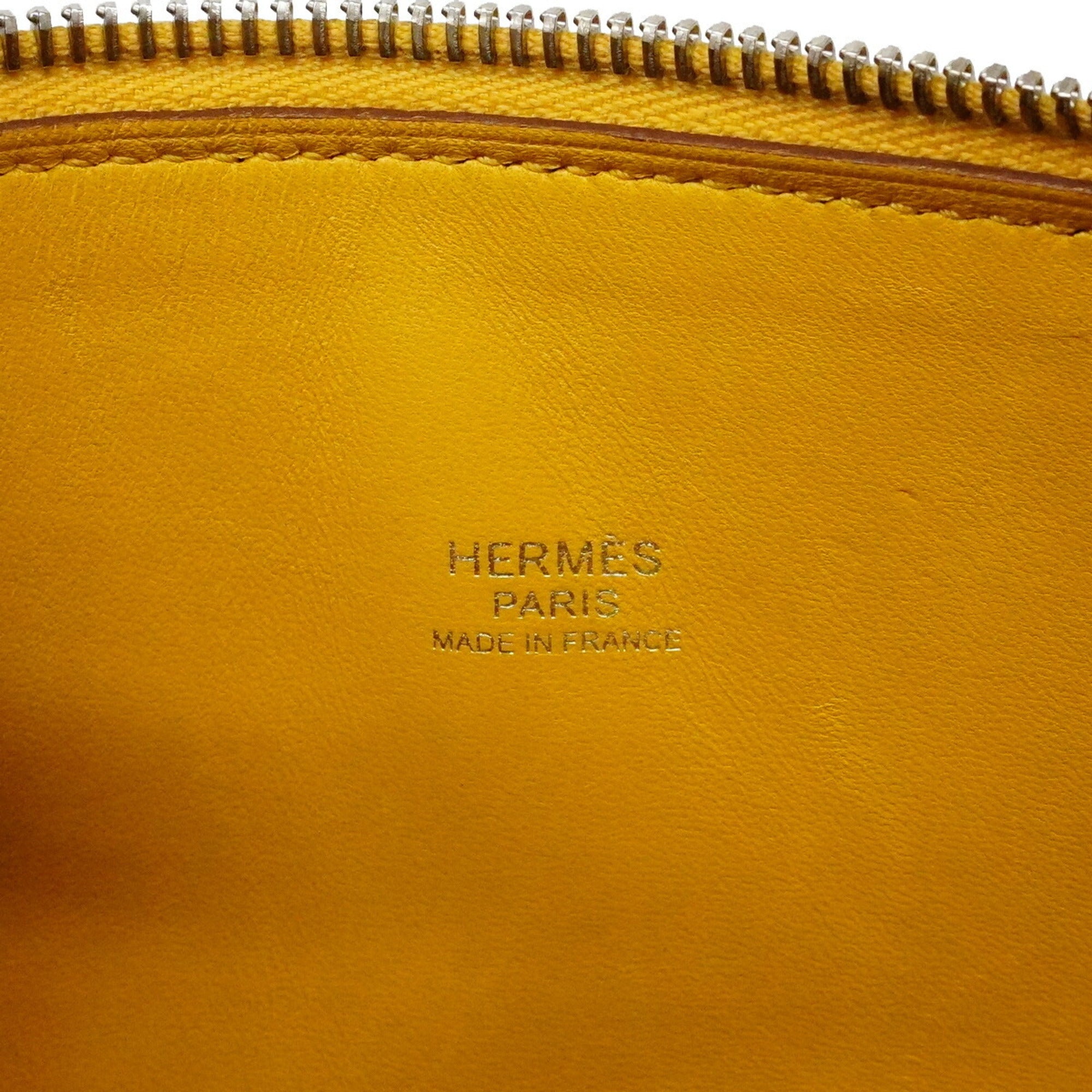 Hermes Yellow Epsom Leather Handbag (Pre-Owned)