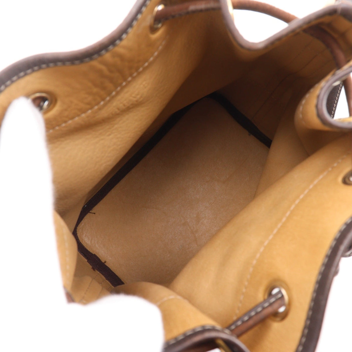 Loewe Beige Suede Leather Shoulder Bag (Pre-Owned)