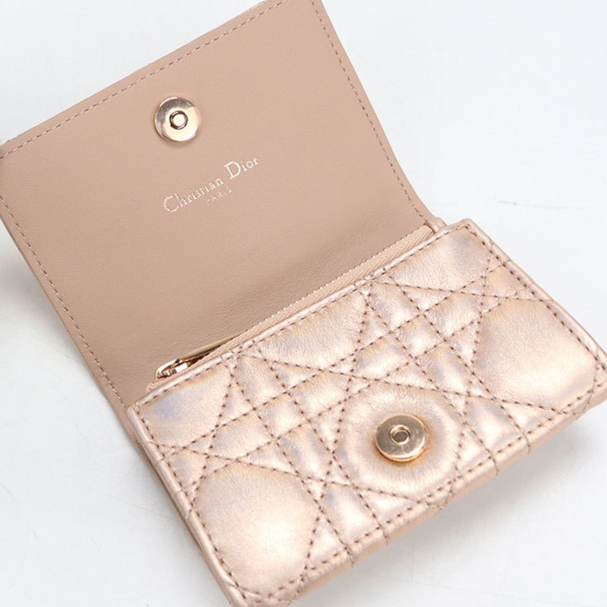 Christian Dior Pink Wallet (Bi-Fold) (Pre-Owned)
