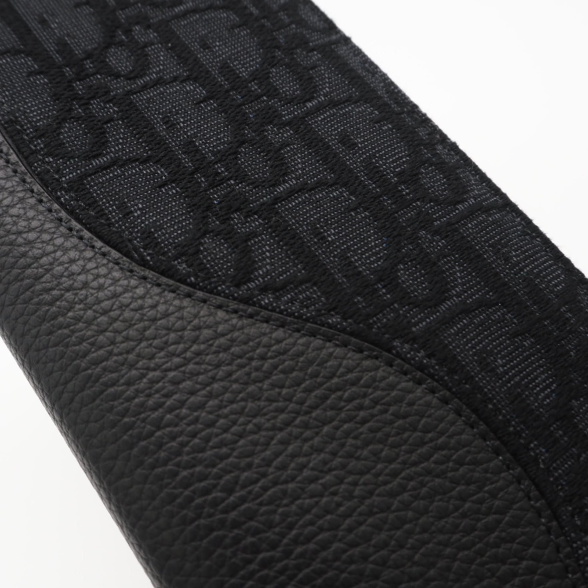 Christian Dior Black Jacquard Long Wallet (Bi-Fold) (Pre-Owned)