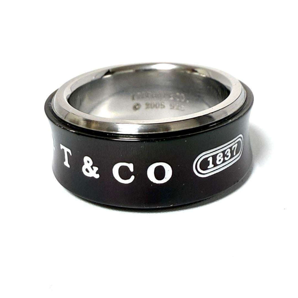 Tiffany Silver 925 Band Ring (Pre-Owned)