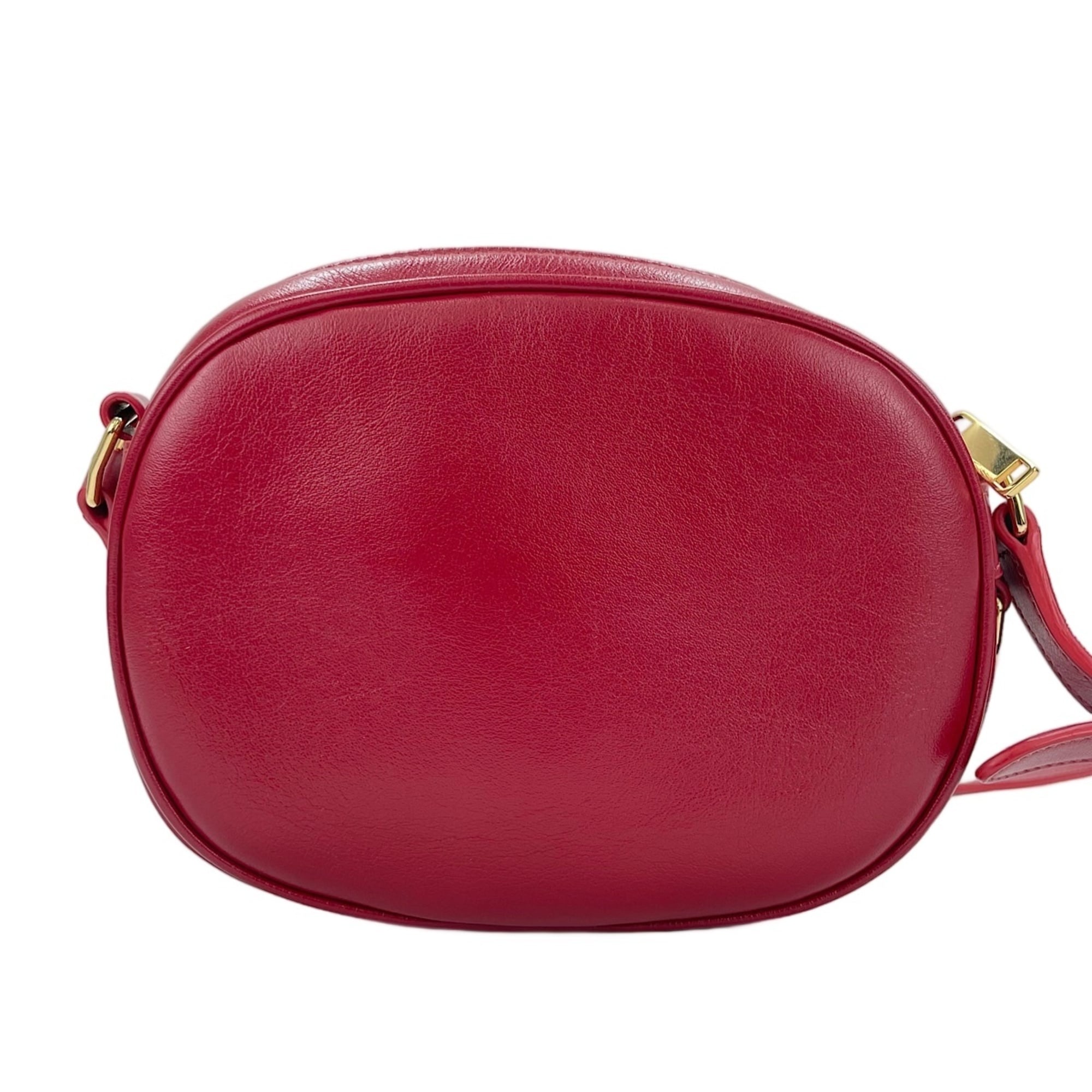 Celine Red Color Shoulder Bag (Pre-Owned)