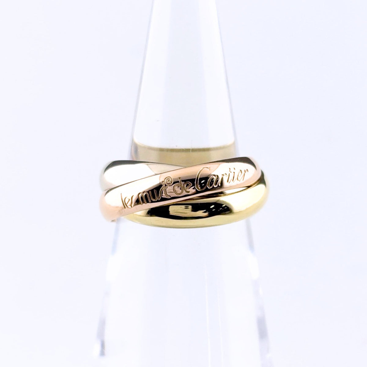 Cartier Yellow Gold (18K) Pink Gold (18K) White Gold (18K) Band Ring (Pre-Owned)