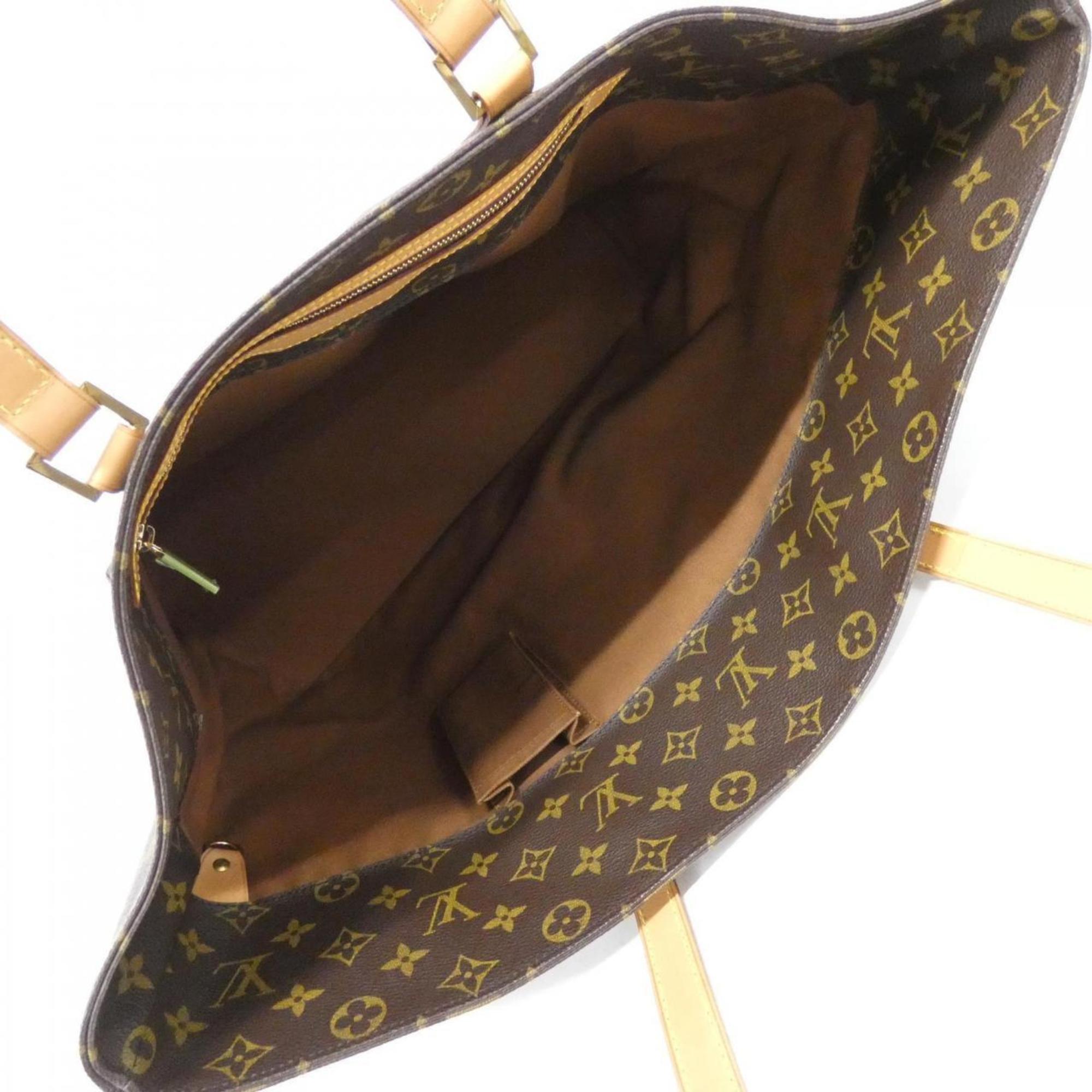 Louis Vuitton Marron Coated Canvas Handbag (Pre-Owned)