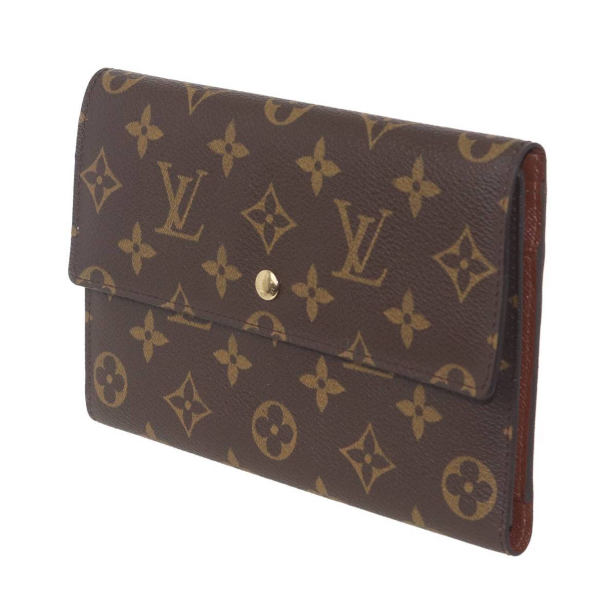 Louis Vuitton Monogram Monogram Monogram Long Wallet (Tri-Fold) (Pre-Owned)