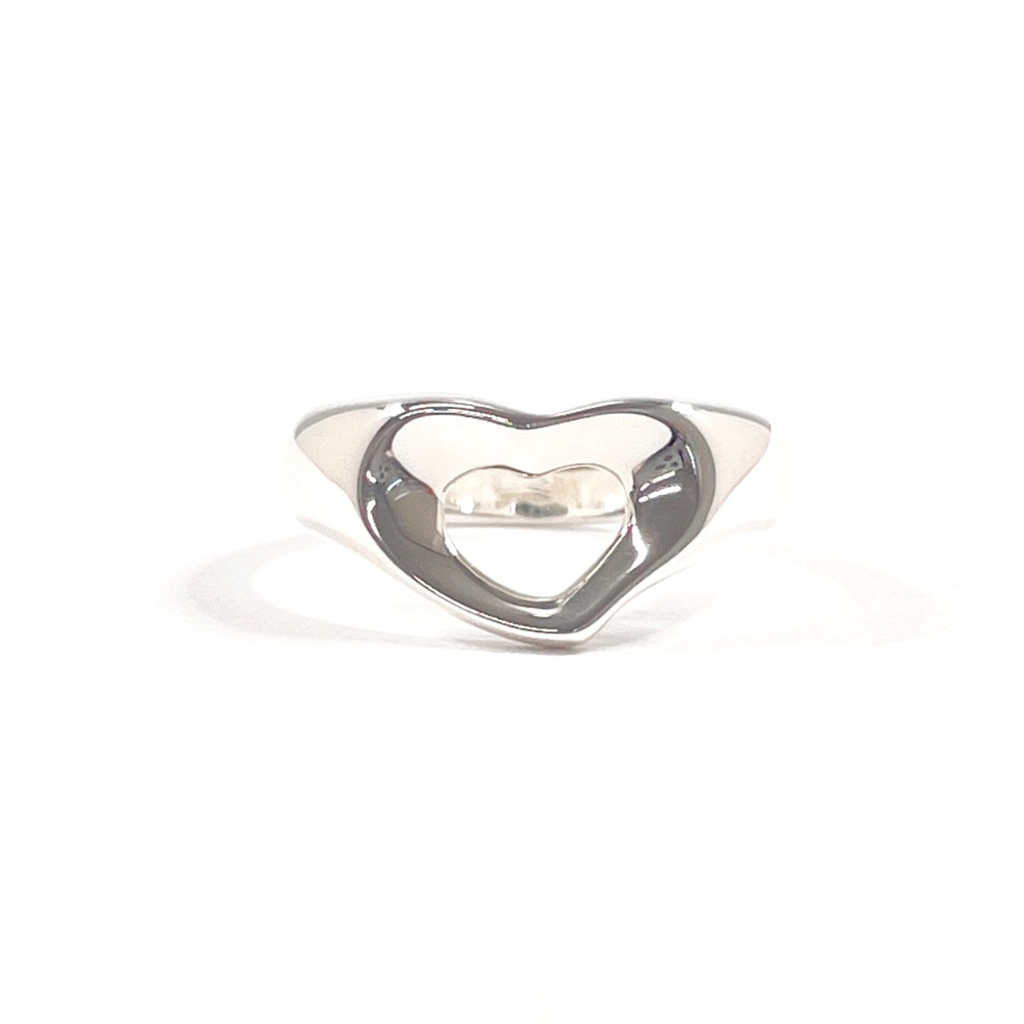 Tiffany Silver Sterling Silver Band Ring (Pre-Owned)