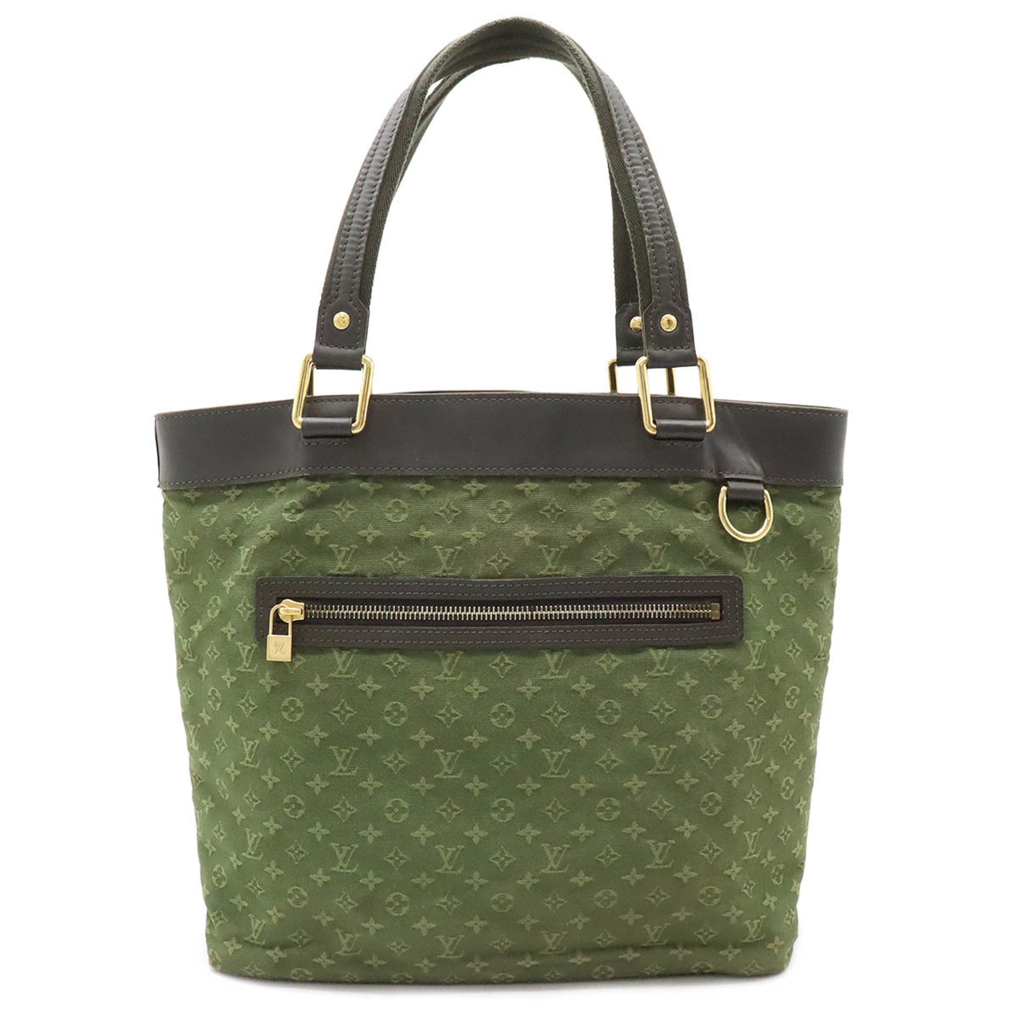 Louis Vuitton Tst Khaki Canvas Shoulder Bag Tote Bag (Pre-Owned)