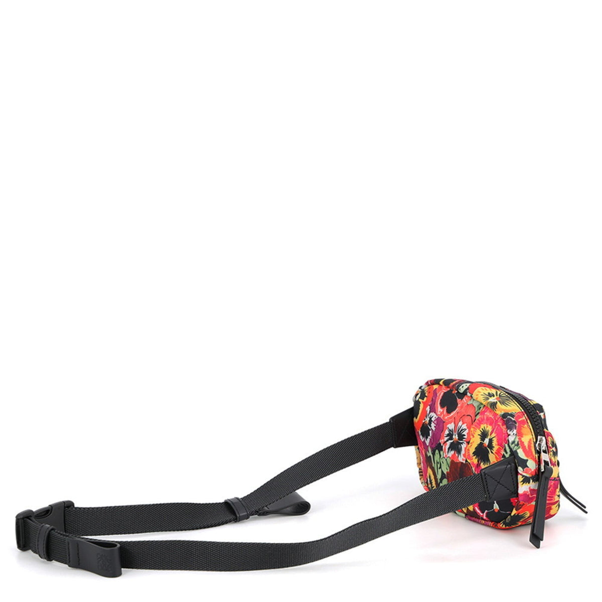Loewe Black Multi-Color Nylon Leather Sling Bag (Pre-Owned)