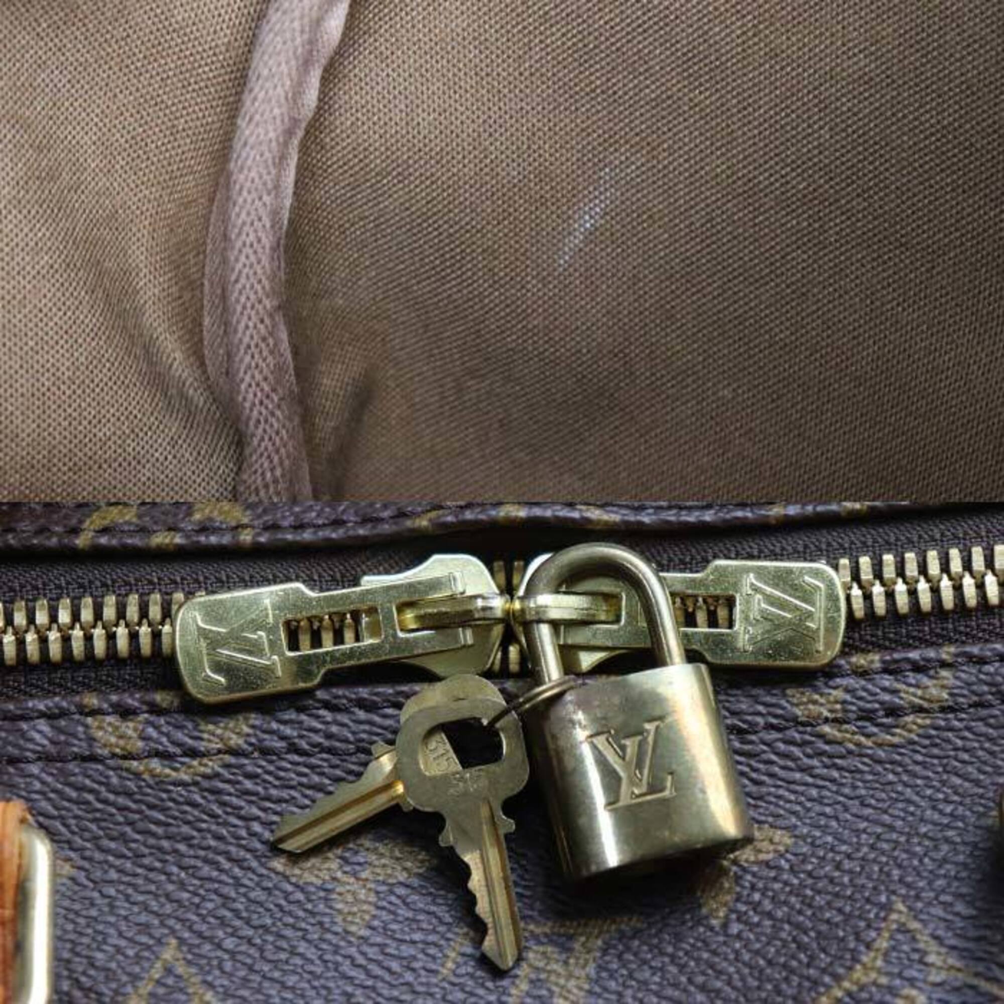 Louis Vuitton Brown Monogram Boston Bag (Pre-Owned)
