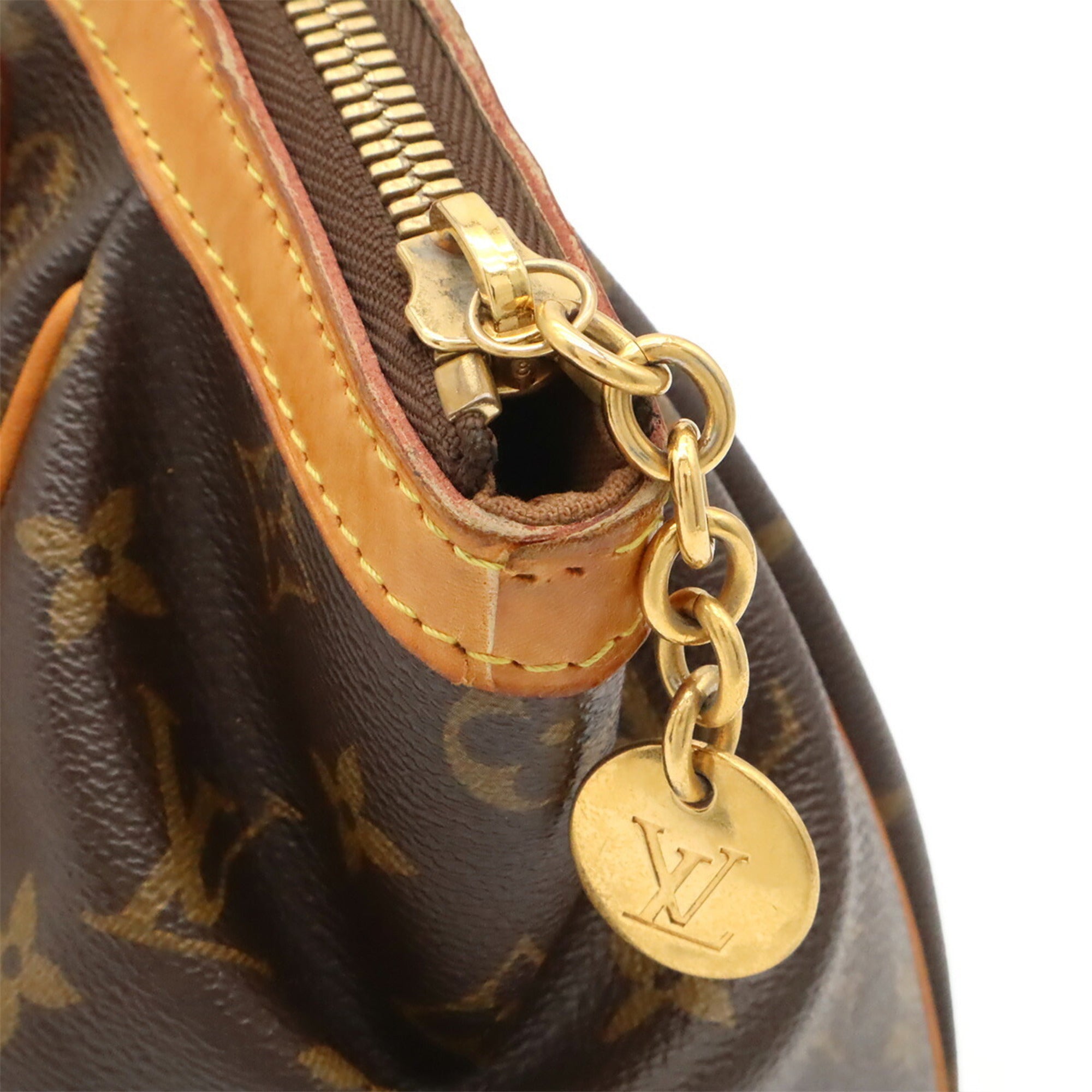 Louis Vuitton Brown Monogram Canvas Pvc Coated Canvas Handbag Tote Bag (Pre-Owned)
