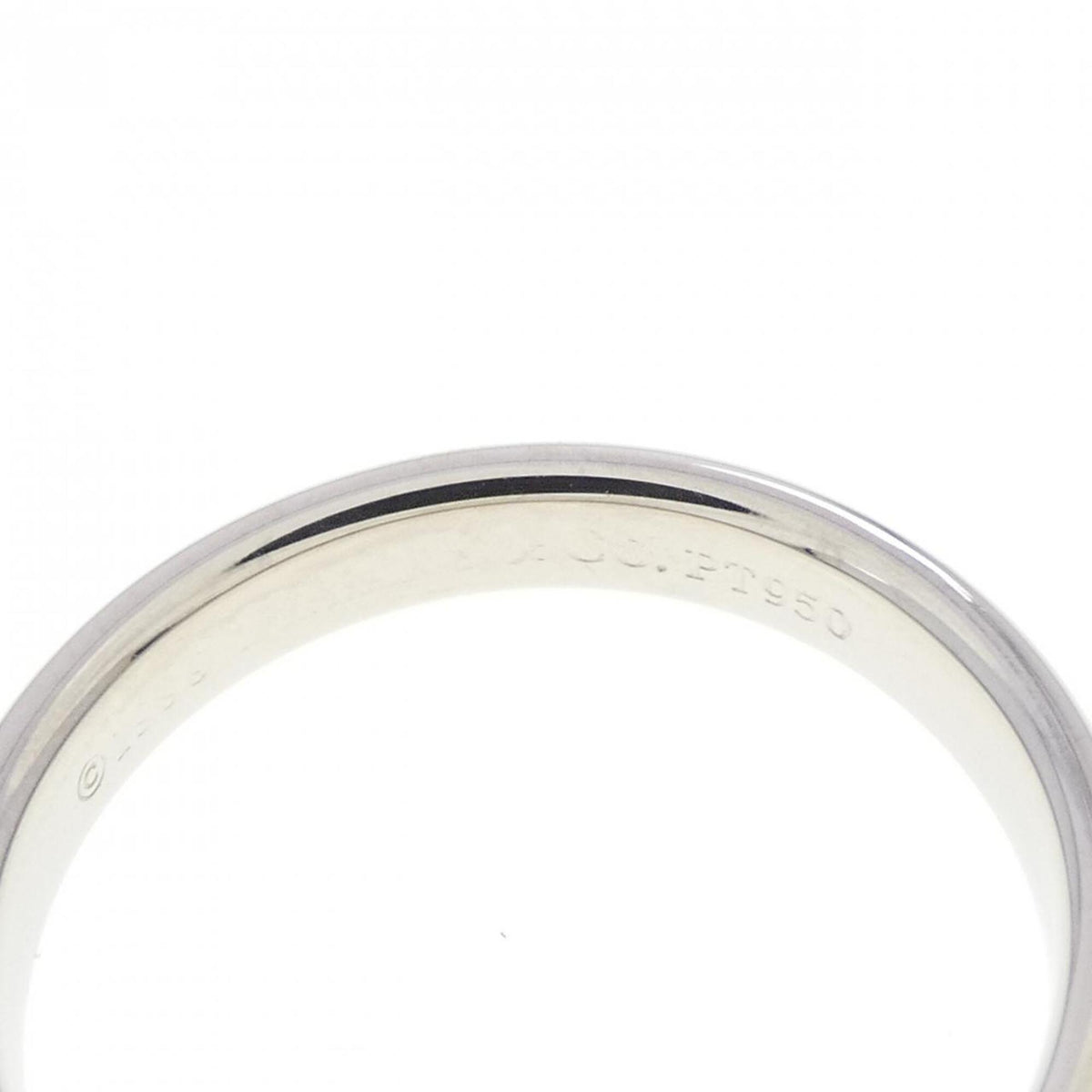 Tiffany Platinum 950 Band Ring (Pre-Owned)