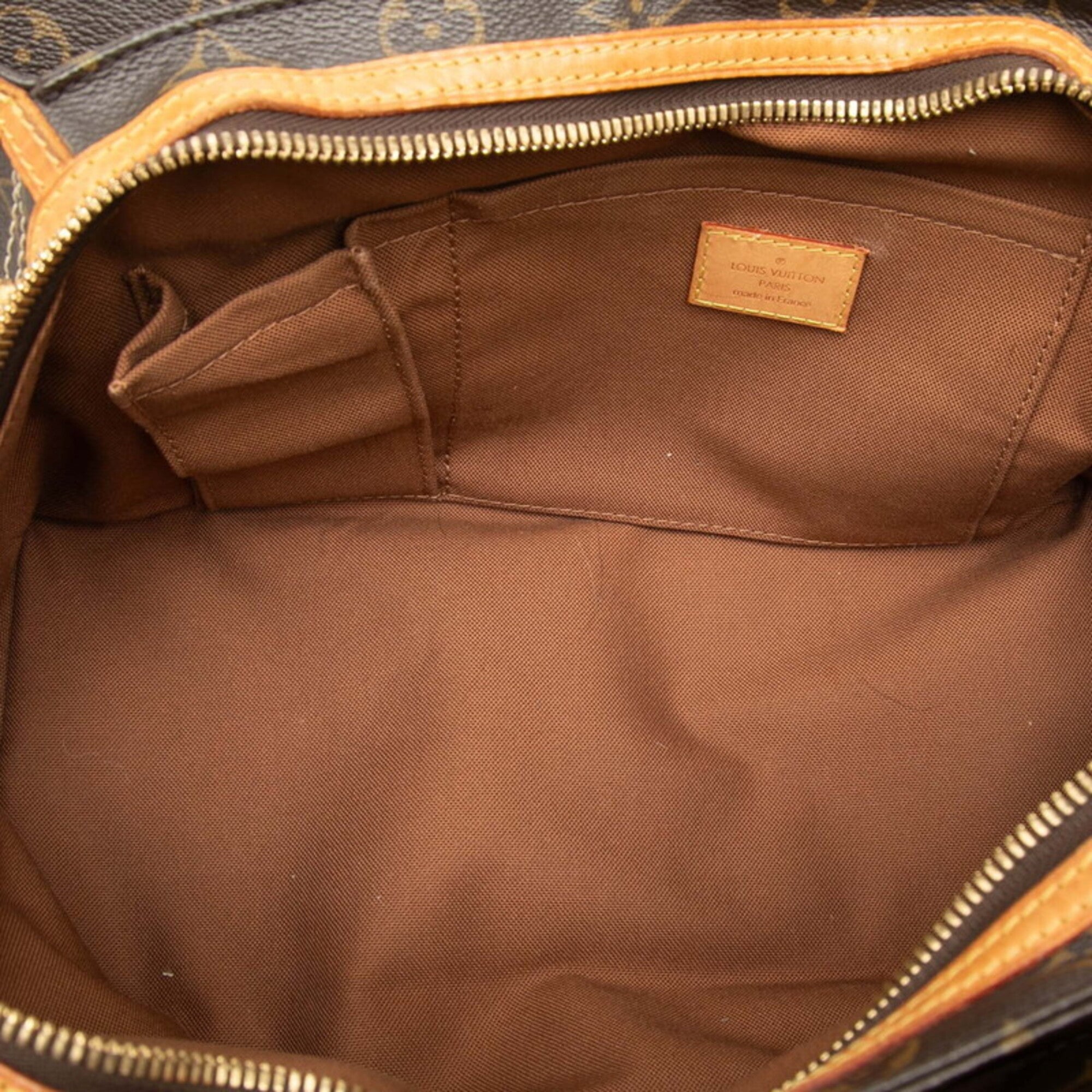 Louis Vuitton Brown Pvc Leather Handbag Shoulder Bag (Pre-Owned)