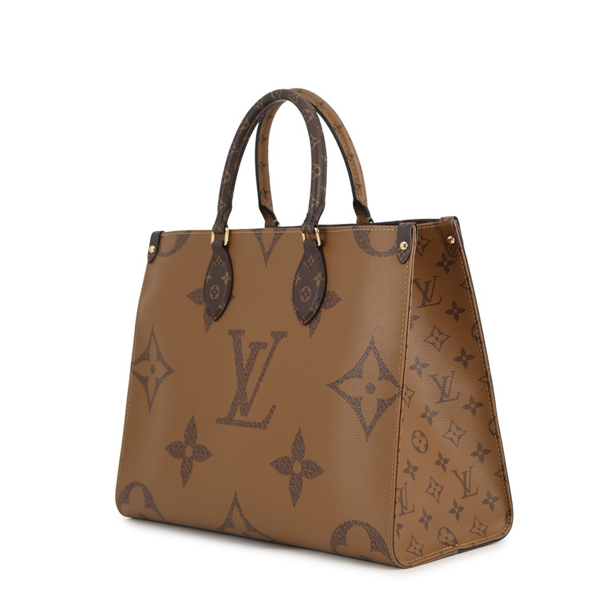 Louis Vuitton Monogram Reverse Red Color Monogram Reverse Handbag Shoulder Bag Tote Bag (Pre-Owned)