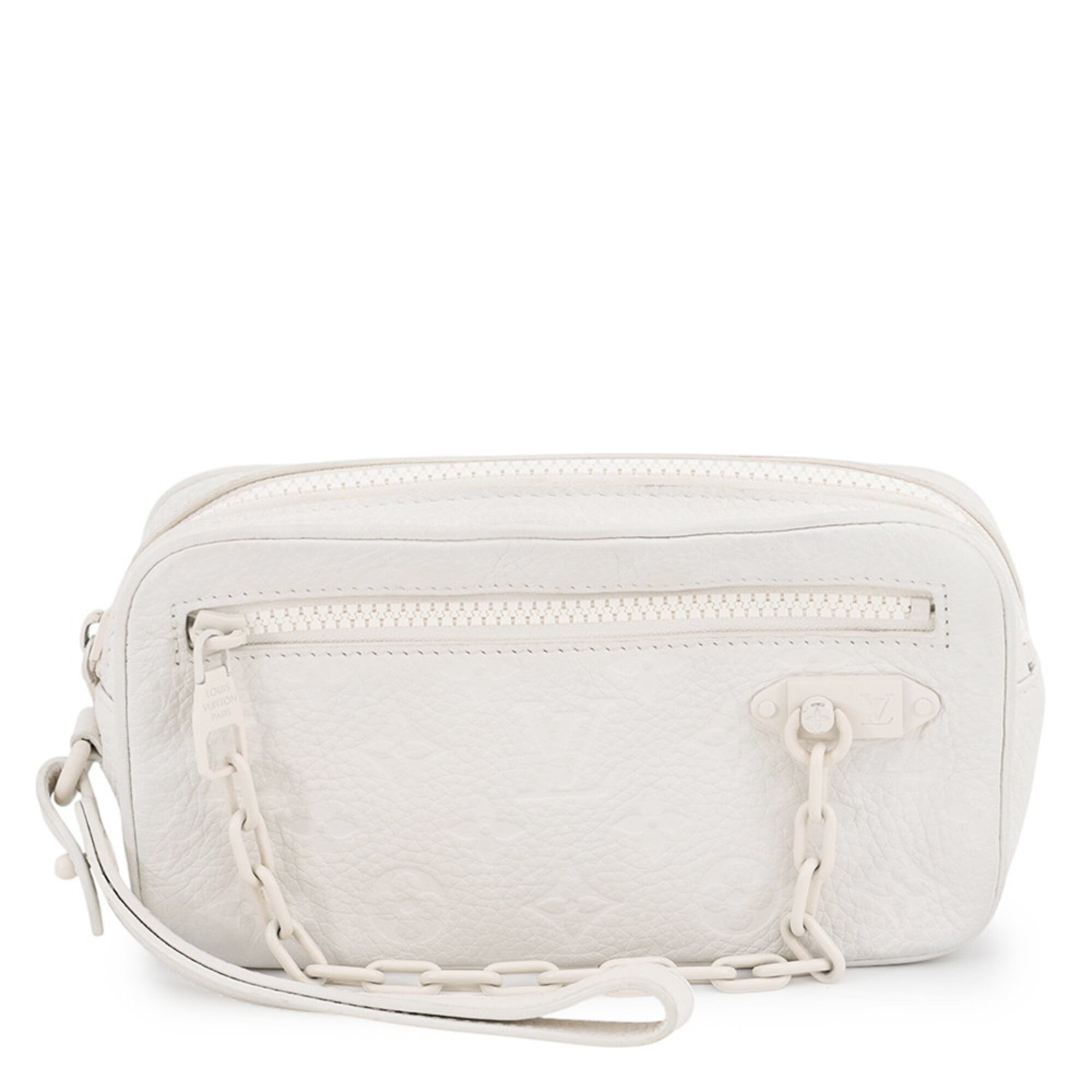 Louis Vuitton Monogram Empreinte White Monogram Empreinte Handbag Pochette (Pre-Owned)