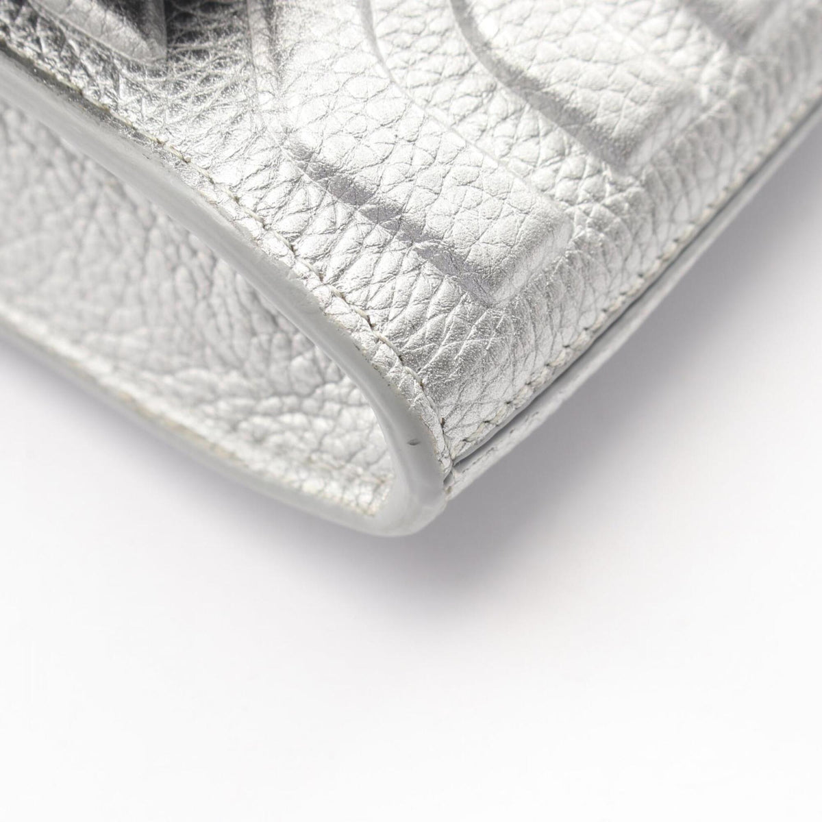 Balenciaga Silver Leather Shoulder Bag (Pre-Owned)