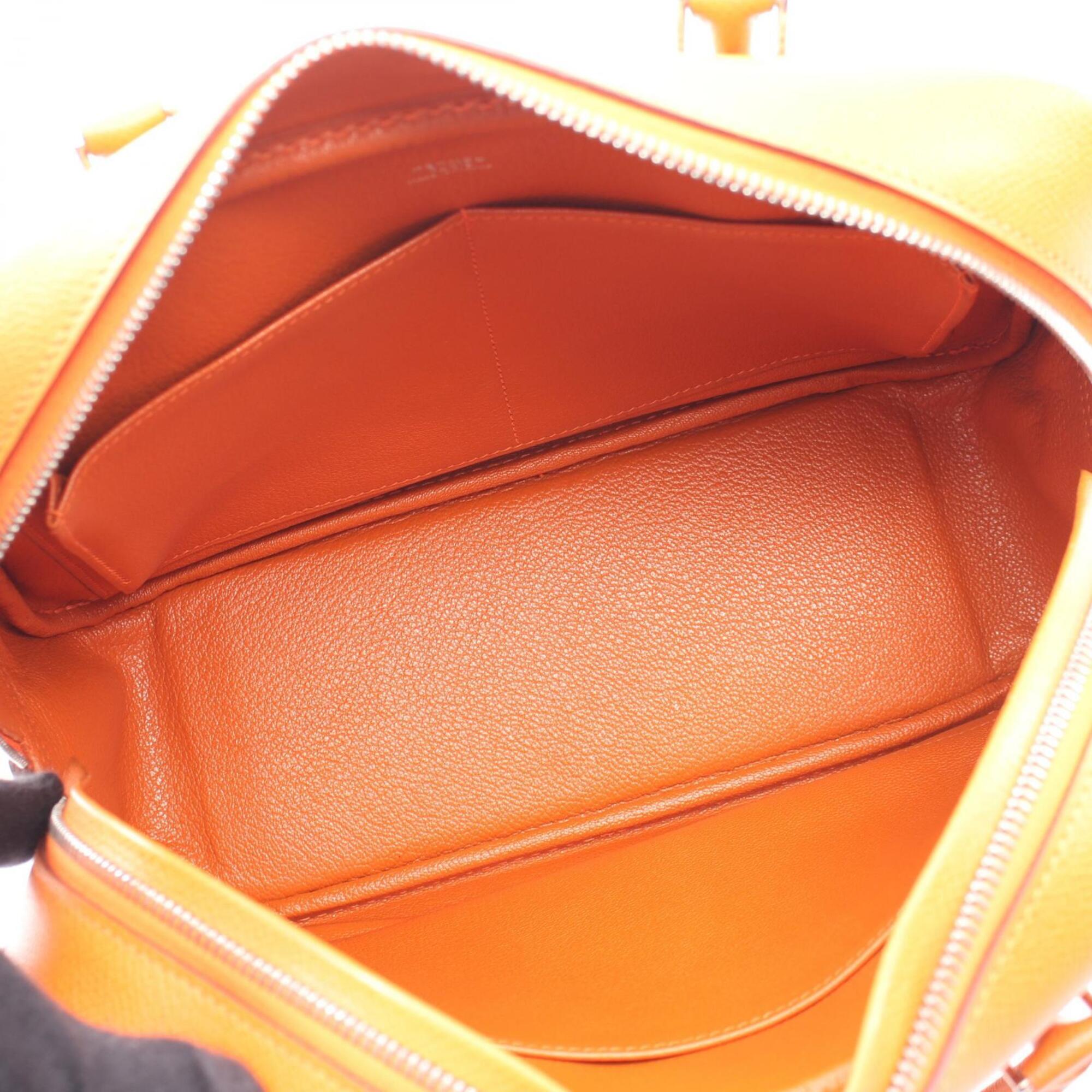 Hermes Orange Epsom Leather Handbag (Pre-Owned)