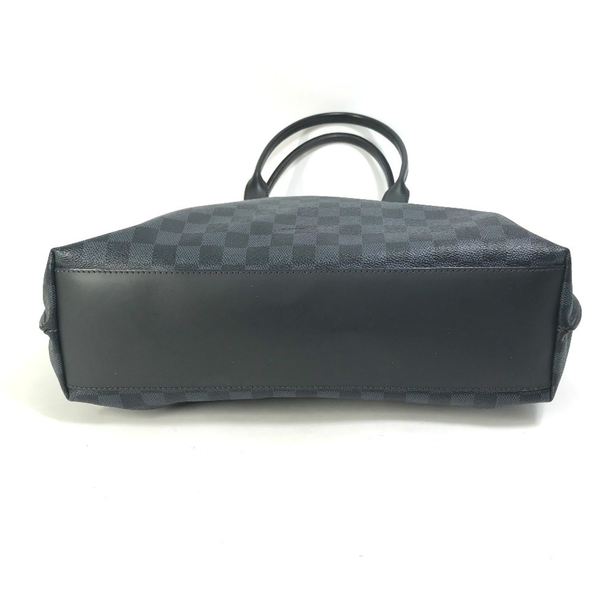 Louis Vuitton Damier Cobalt Black Navy Shoulder Bag Tote Bag (Pre-Owned)