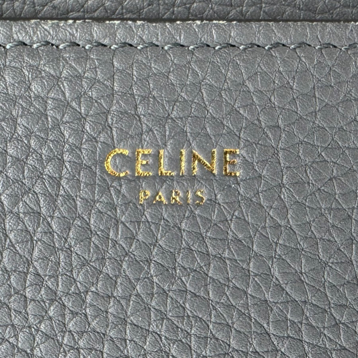 Celine Gray Leather Handbag (Pre-Owned)