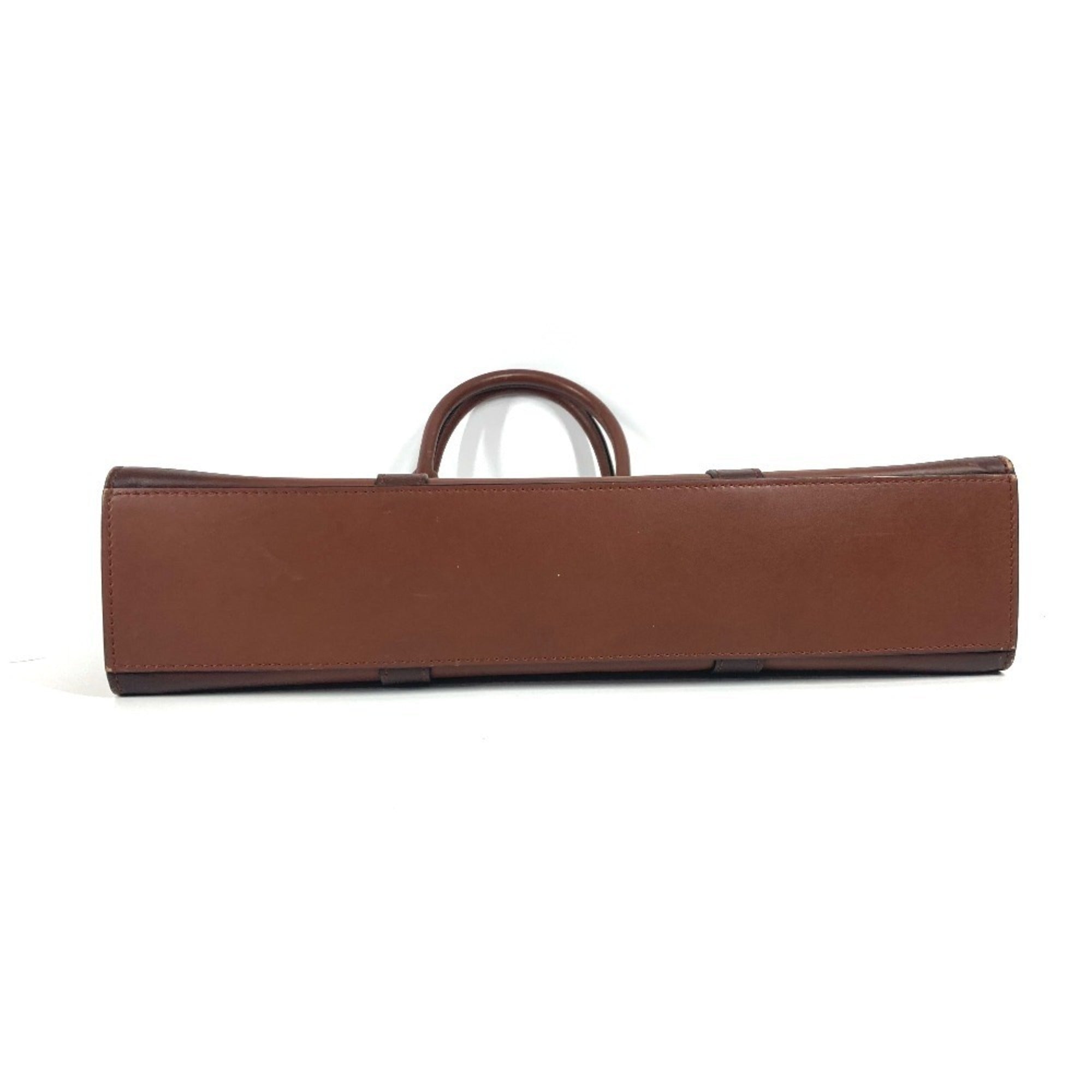 Louis Vuitton Brown Nomade Leather Briefcase Handbag Tote Bag (Pre-Owned)