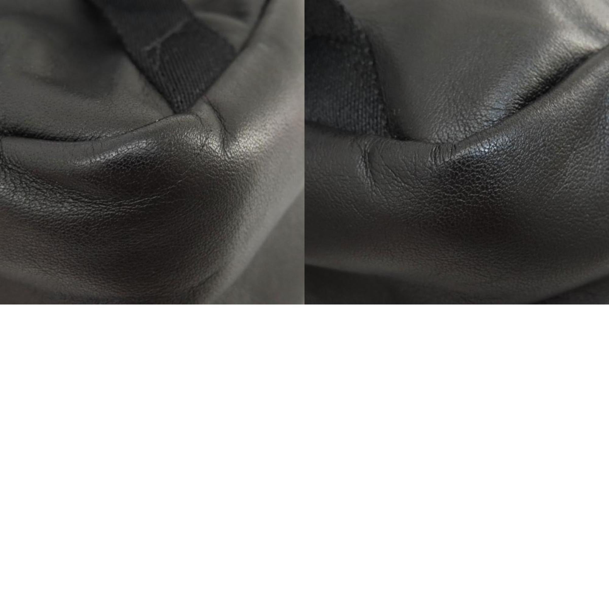 Coach Signature Black Signature Line Backpack (Pre-Owned)