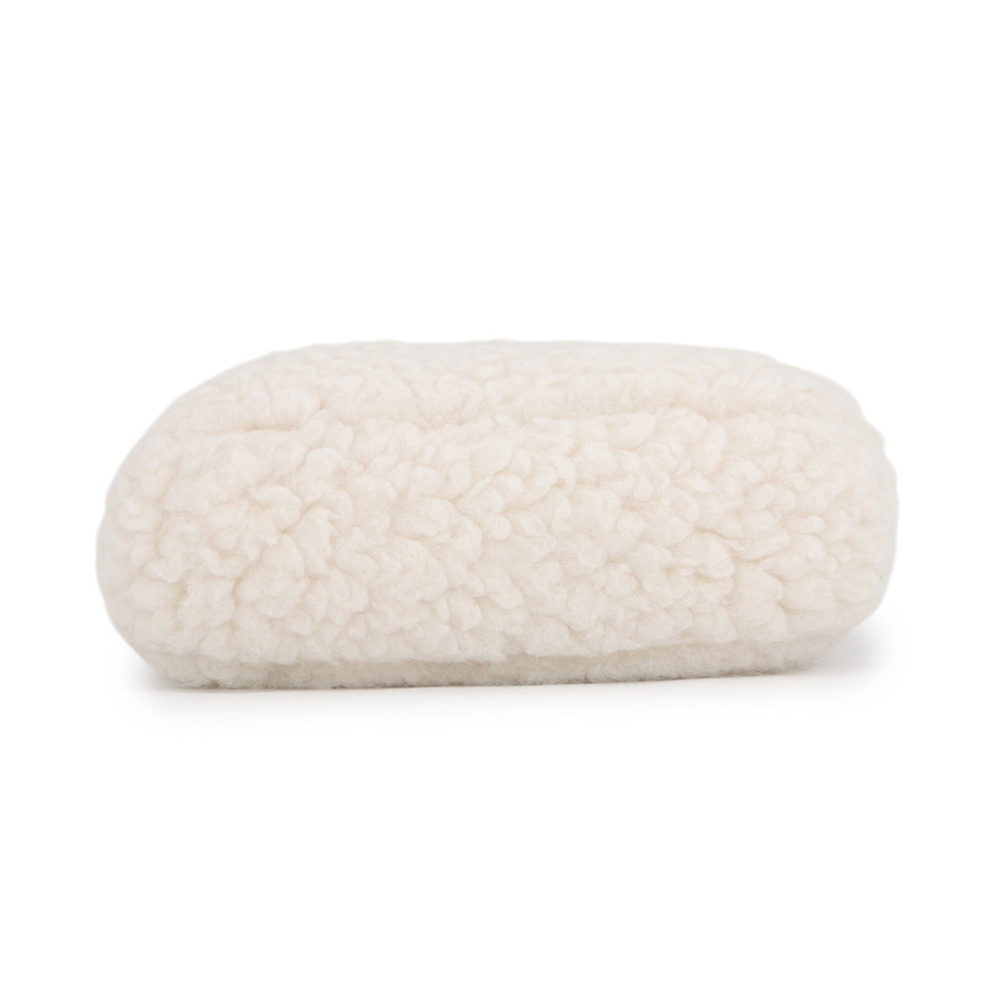 Prada White Wool Cashmere Shoulder Bag (Pre-Owned)