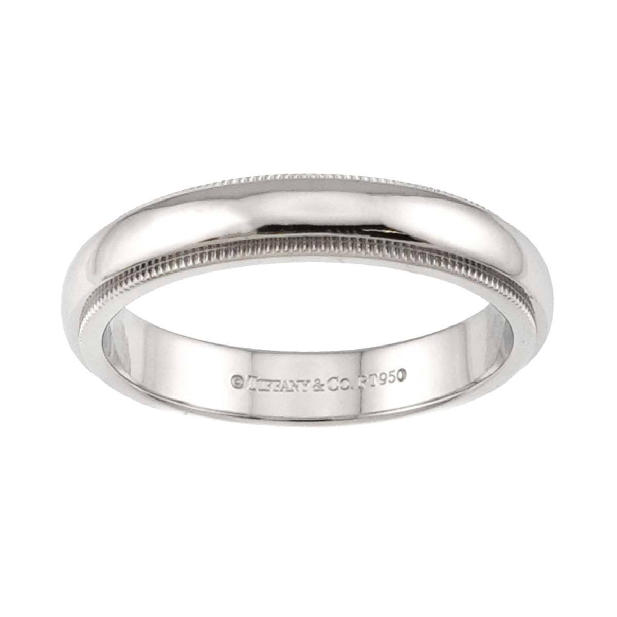 Tiffany Platinum 950 Band Ring (Pre-Owned)