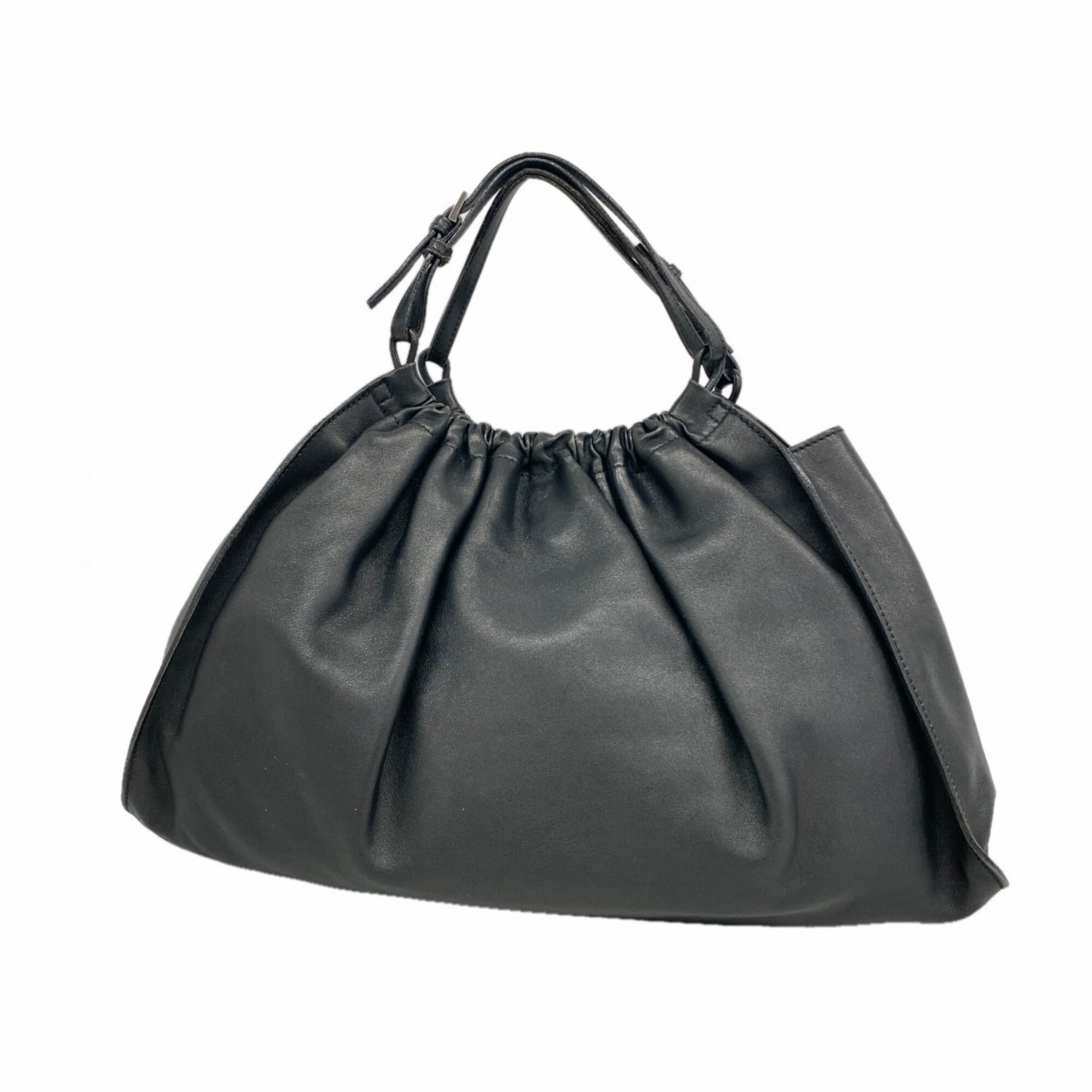 Gucci Black Leather Handbag (Pre-Owned)