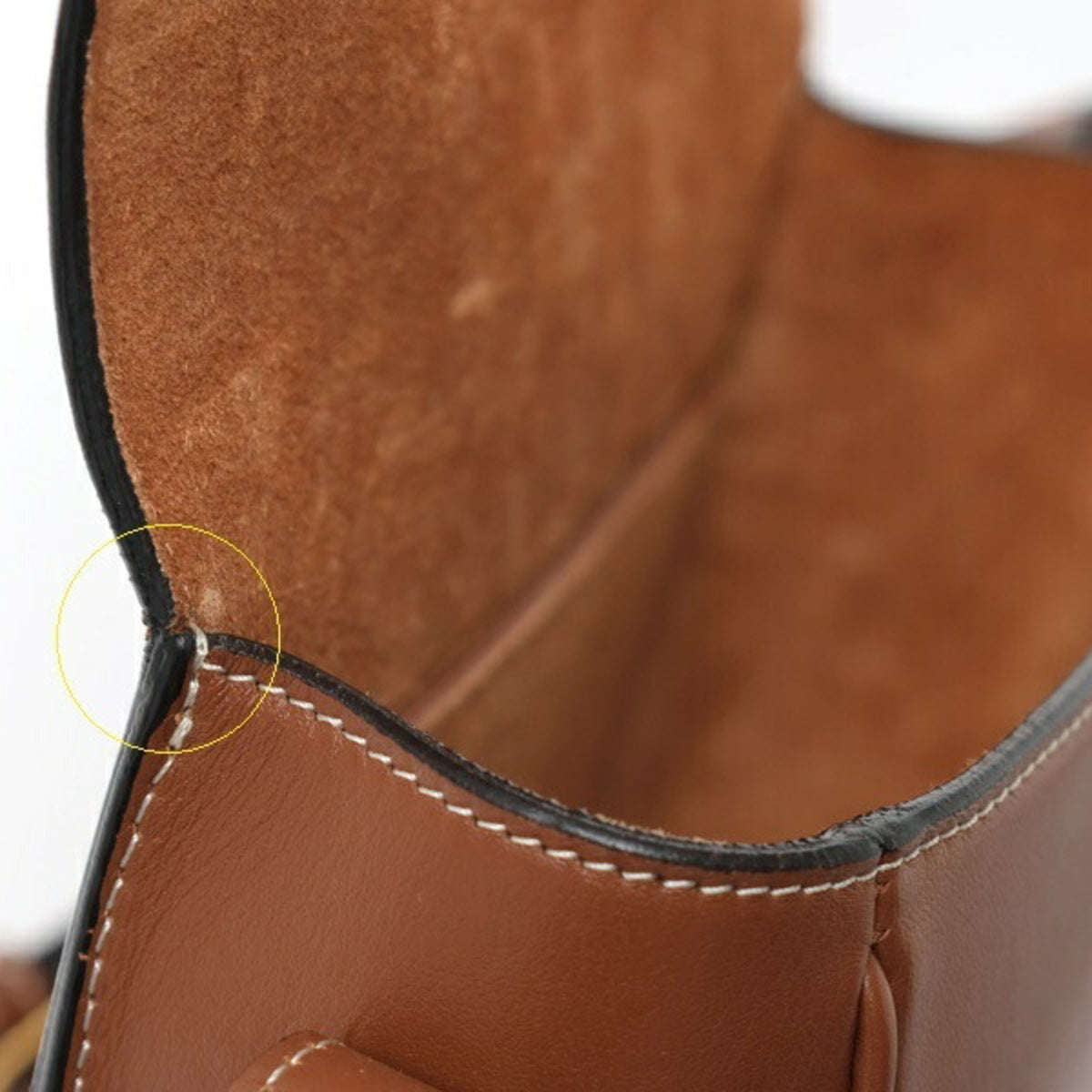 Celine Brown Leather Shoulder Bag (Pre-Owned)