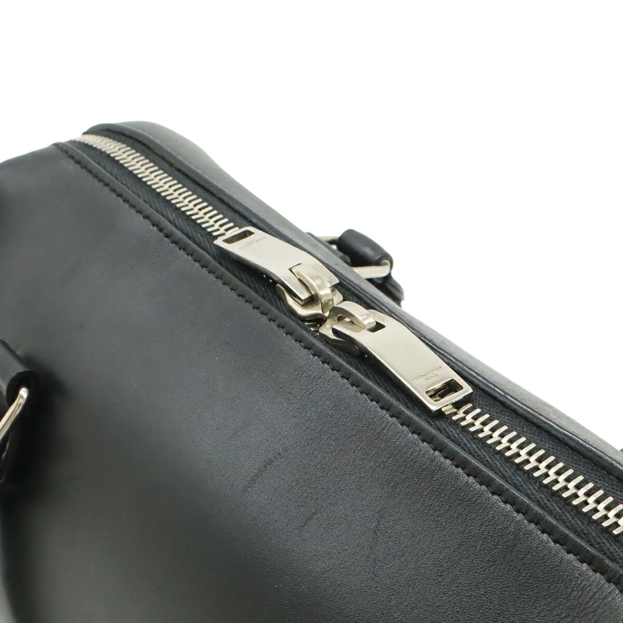 Yves Saint Laurent Black Leather Handbag (Pre-Owned)