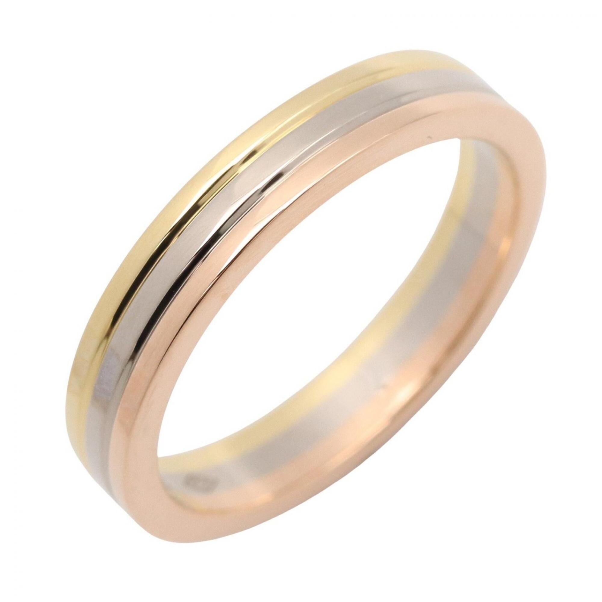 Cartier Gold Silver Yellow Gold (18K) Pink Gold (18K) White Gold (18K) Band Ring (Pre-Owned)