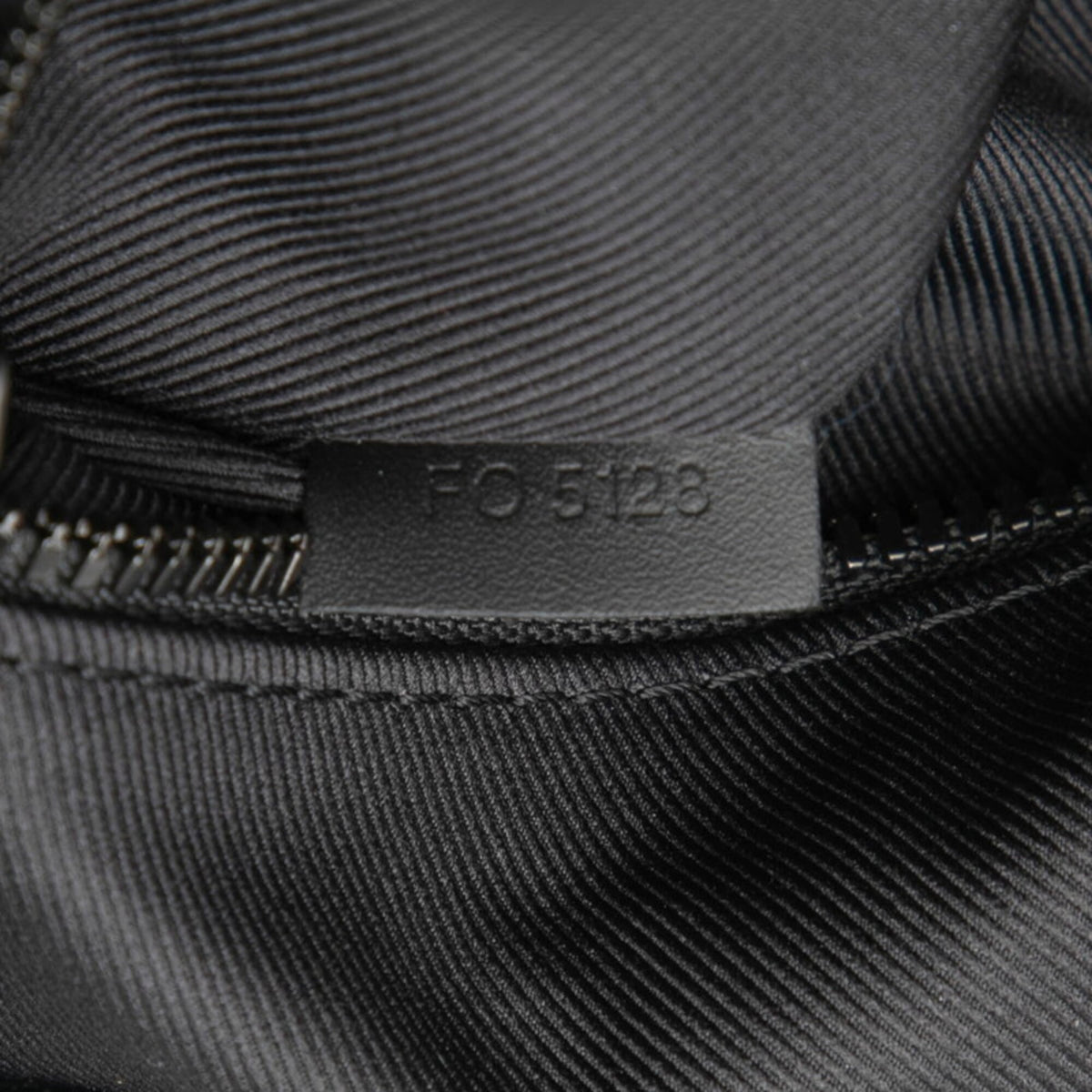 Louis Vuitton Black Noir Leather Backpack (Pre-Owned)