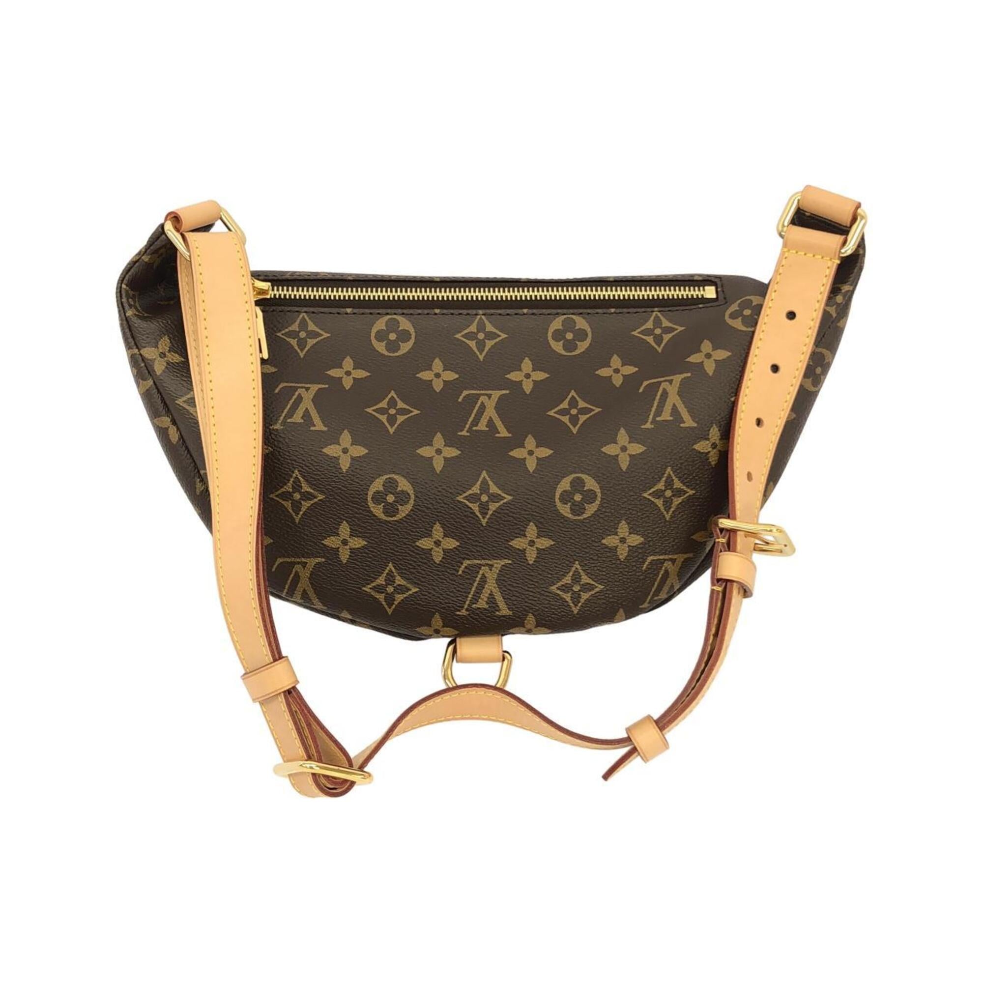 Louis Vuitton Brown Coated Canvas Shoulder Bag (Pre-Owned)