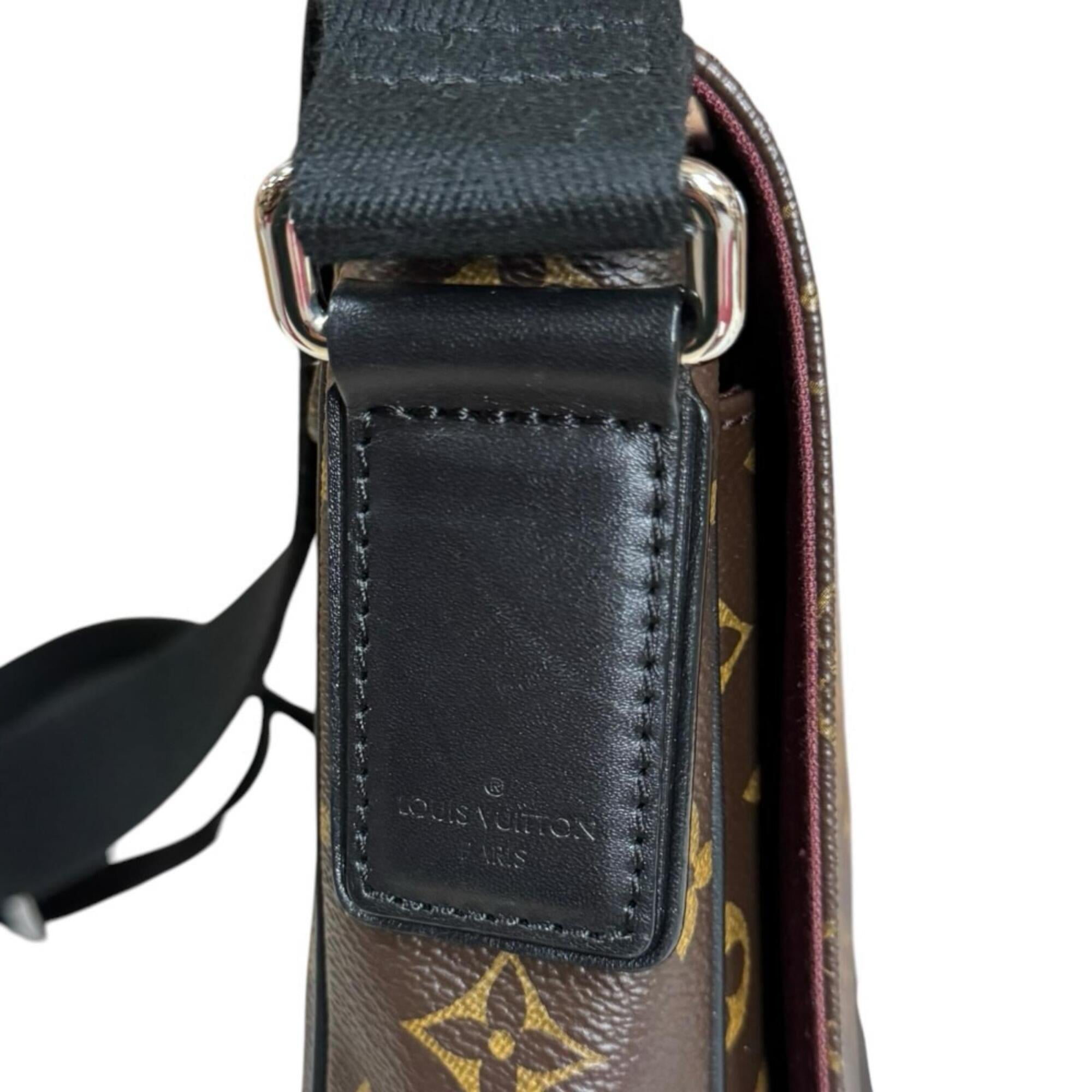 Louis Vuitton Black Brown Monogram Shoulder Bag (Pre-Owned)
