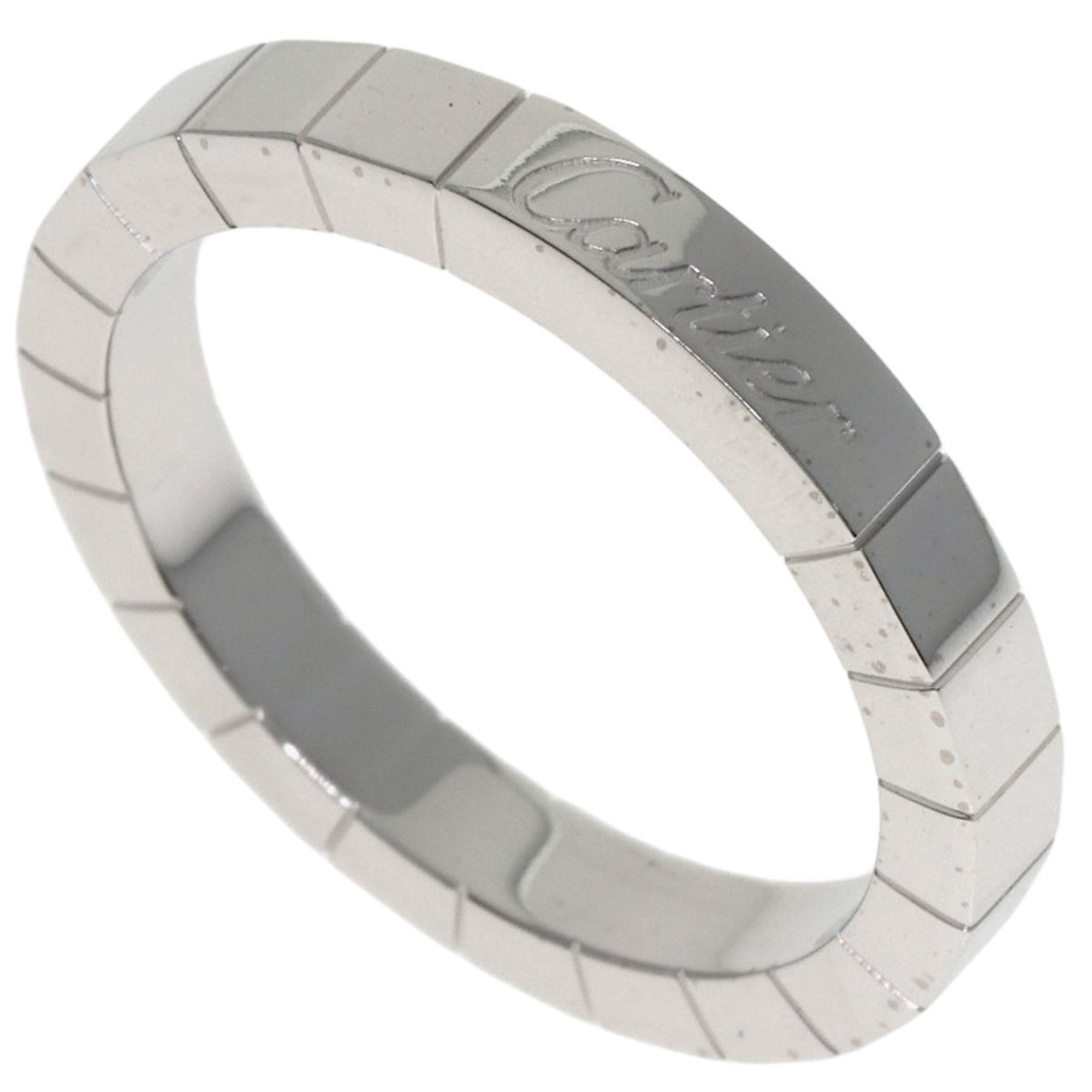 Cartier Lanieres White Gold (18K) Band Ring (Pre-Owned)