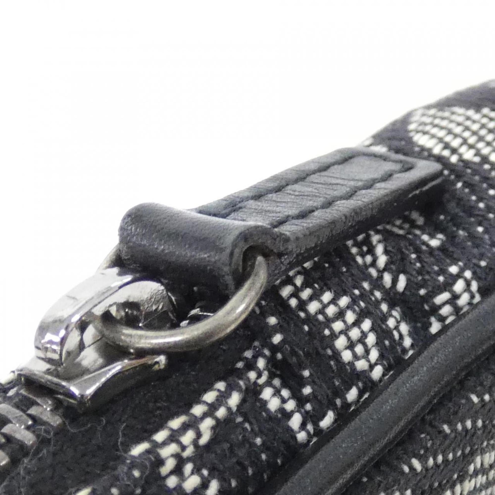 Christian Dior Black Canvas Handbag Pouch (Pre-Owned)