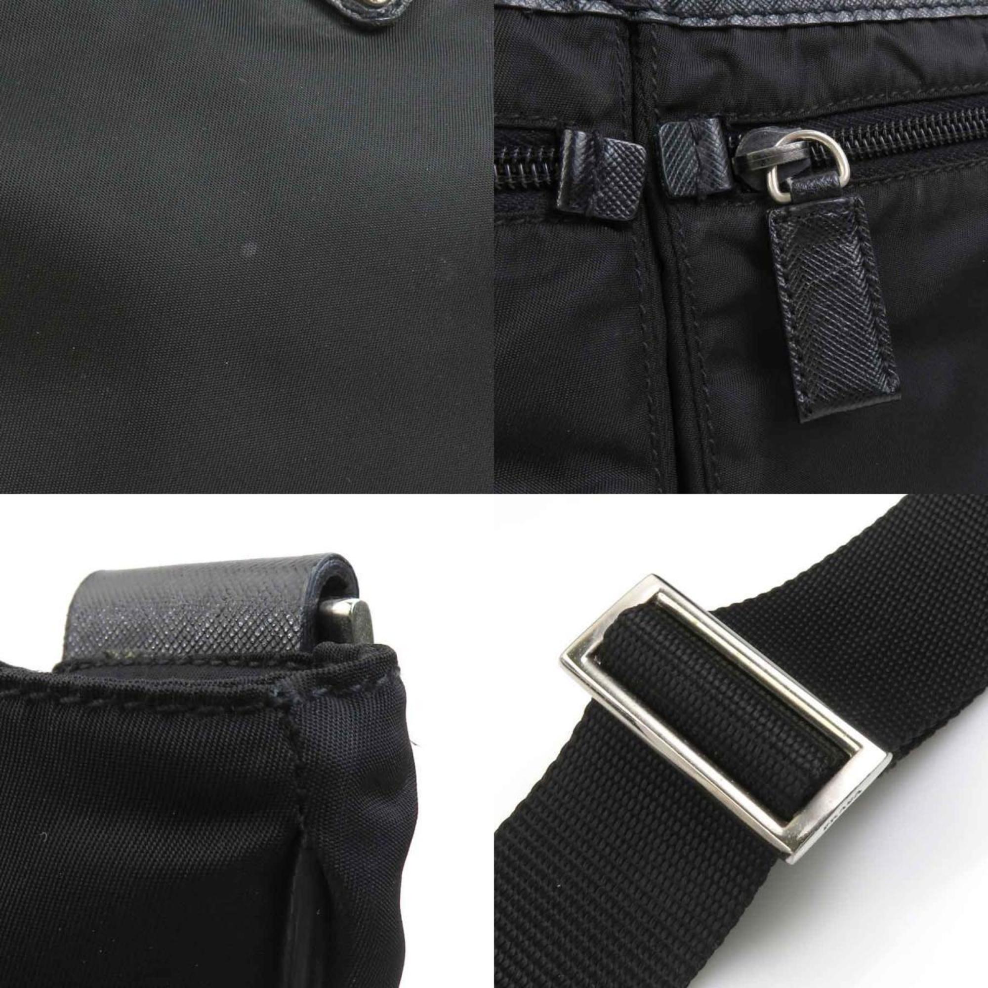 Prada Black Nylon Shoulder Bag (Pre-Owned)