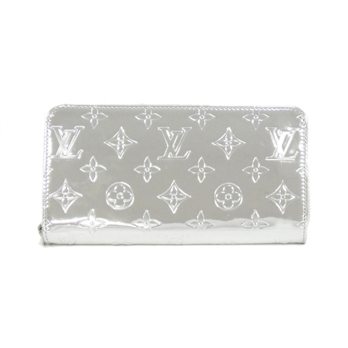 Louis Vuitton Silver Monogram Miroir Long Wallet (Bi-Fold) (Pre-Owned)