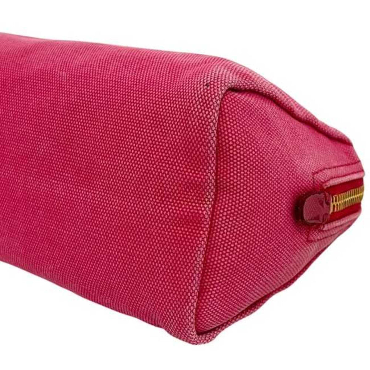 Prada Pink Canvas Pouch (Pre-Owned)