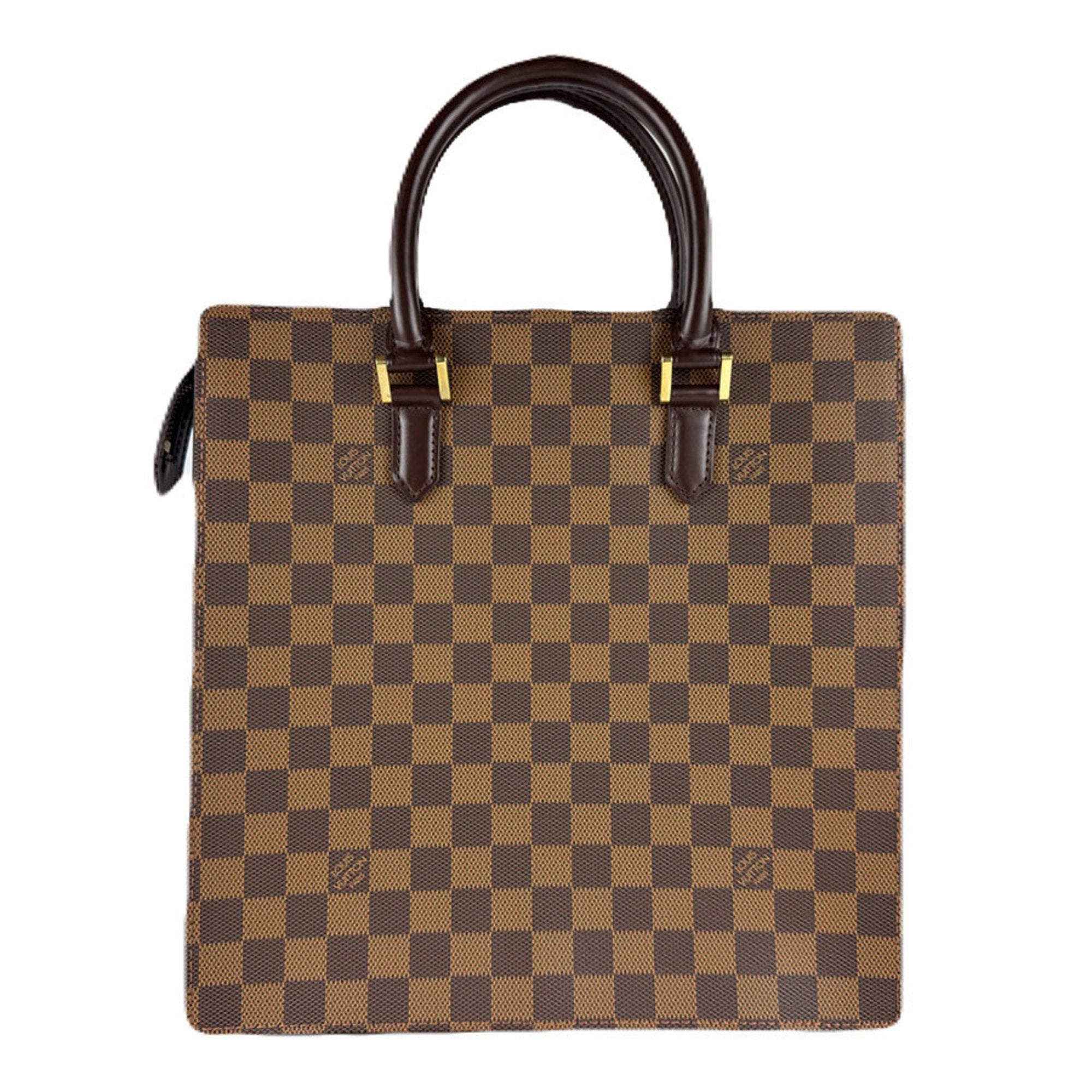 Louis Vuitton Damier Canvas Ebene Damier Canvas Handbag (Pre-Owned)