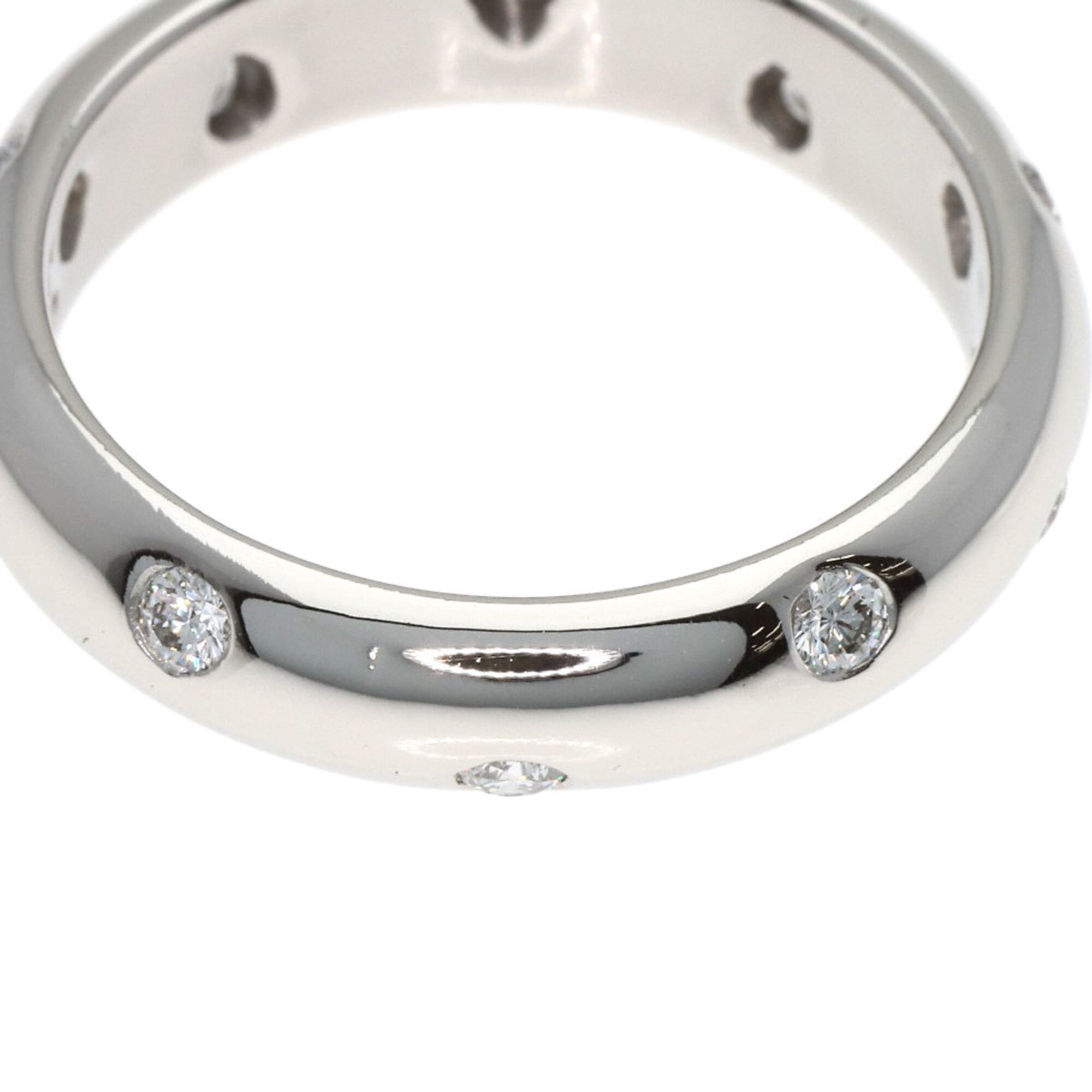 Tiffany Silver Platinum 950 Band Ring (Pre-Owned)