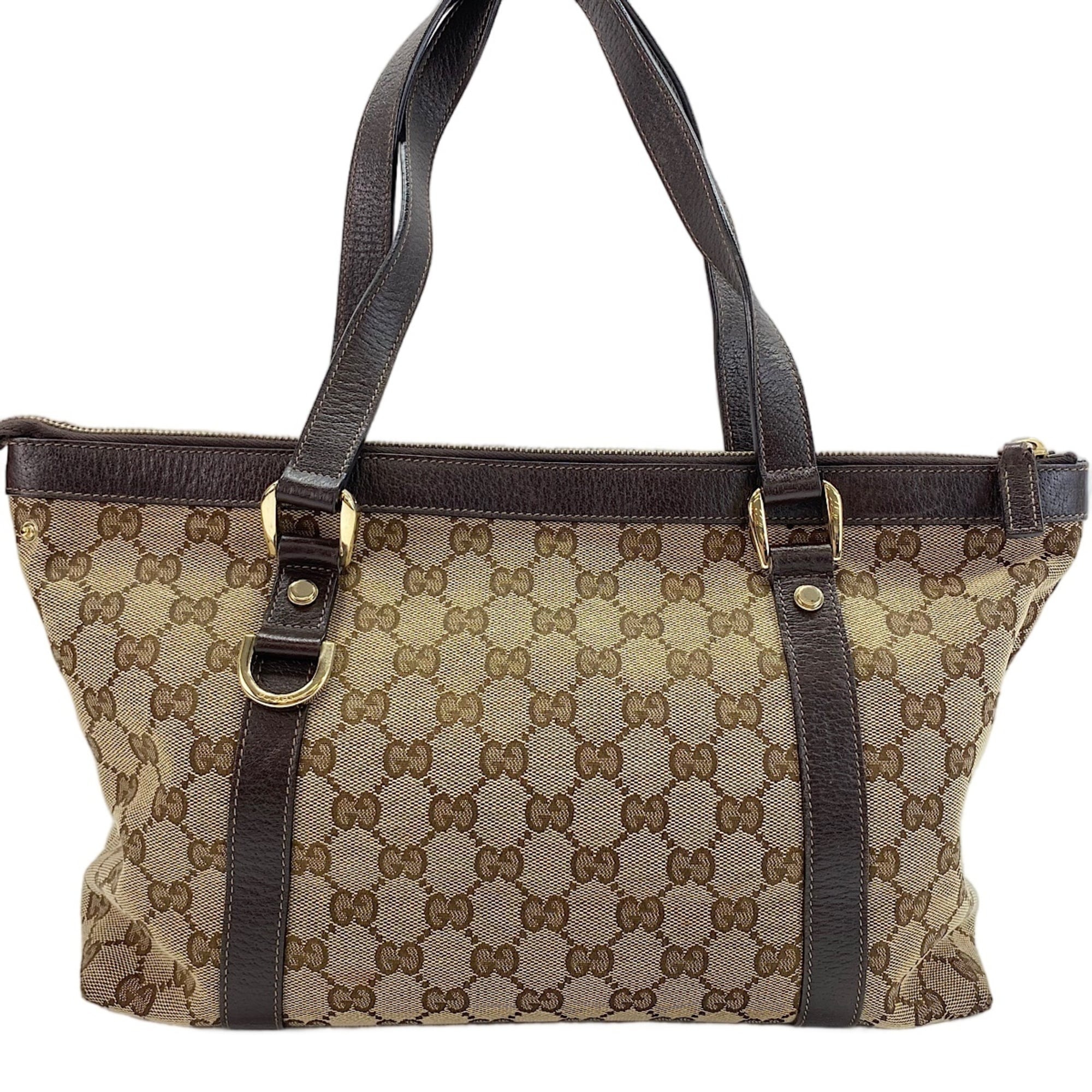 Gucci Abbey Beige Handbag (Pre-Owned)